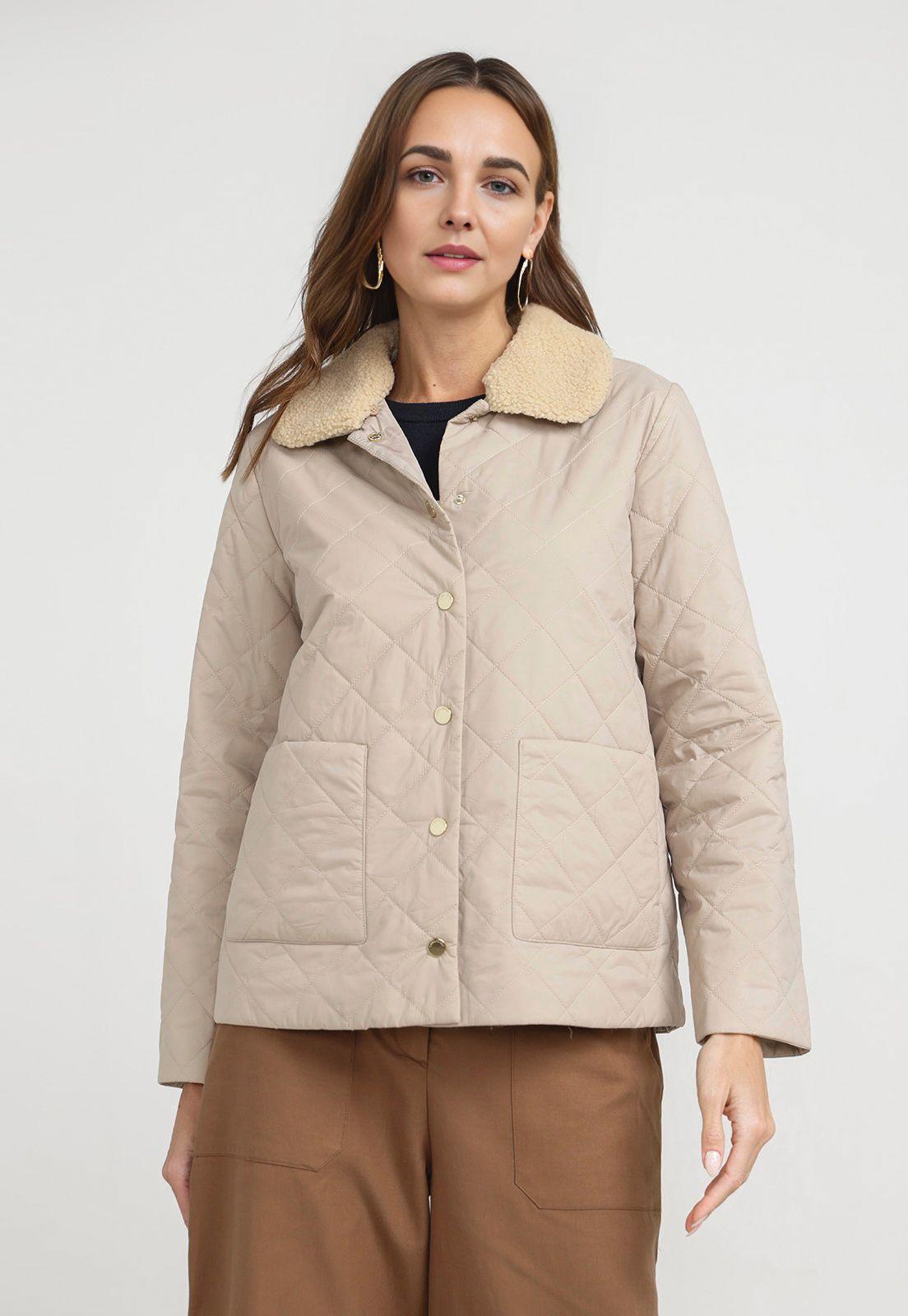 Parka Mujer Per Taupe-0