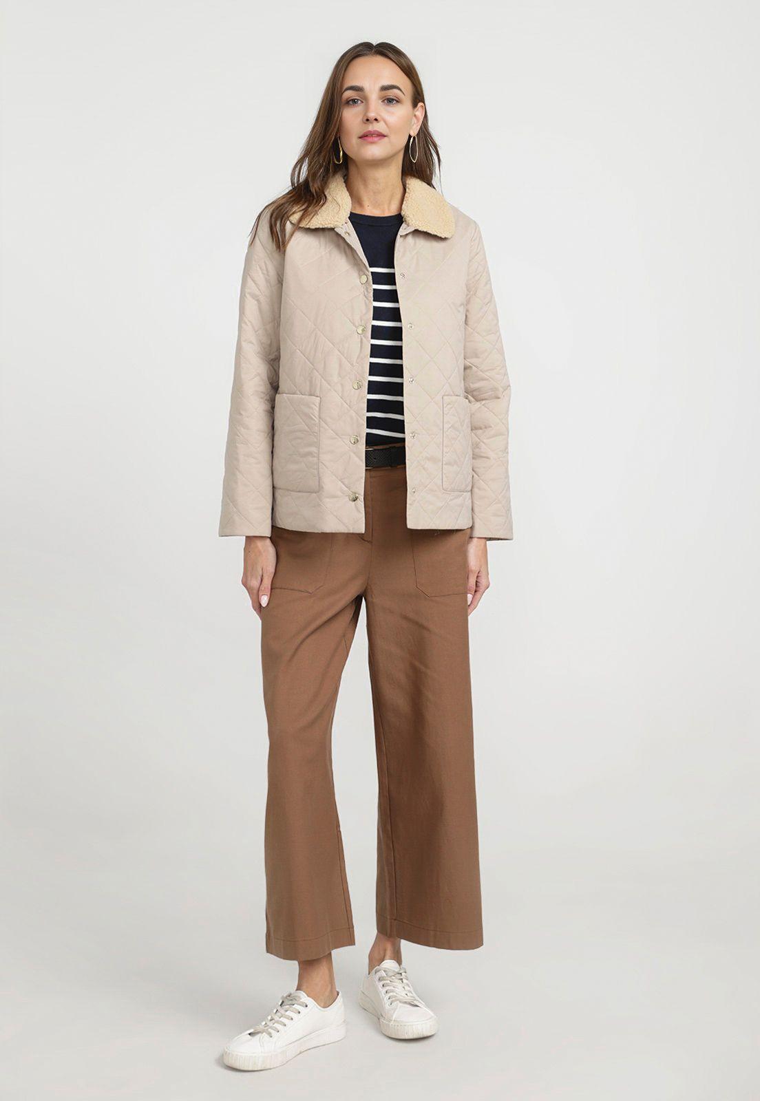 Parka Mujer Per Taupe-3
