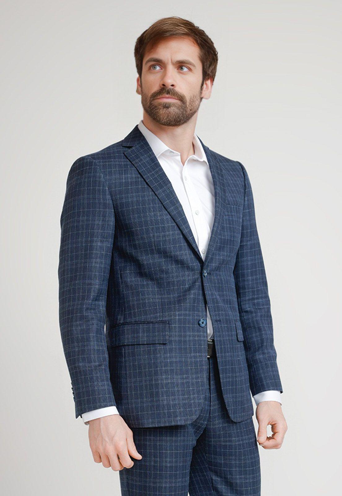 Chaqueta Hombre Formal Navy-0