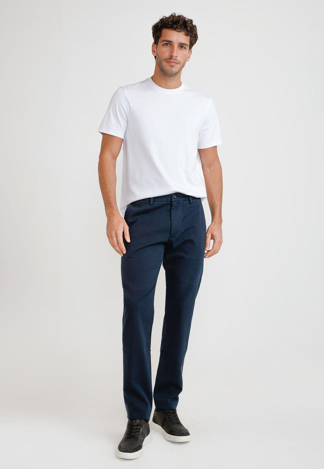 Pantalón Hombre Chino Navy PDBSF004-3