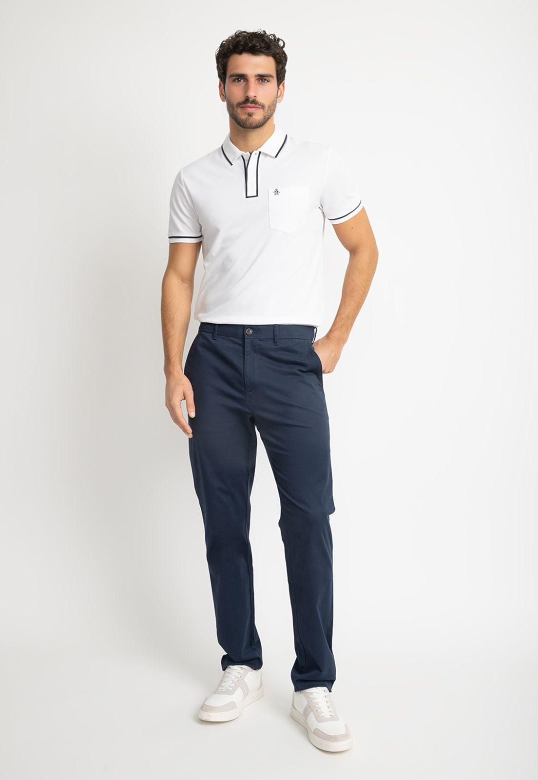 Pantalón Hombre Chino Navy OPBB0022-3