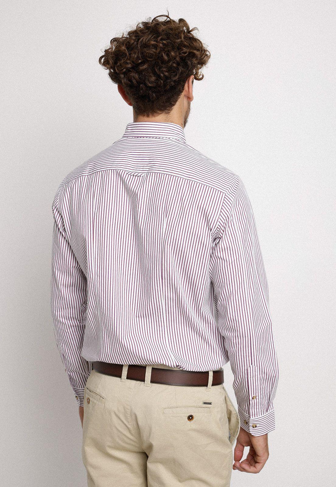 Camisa Beemer burdeo-1