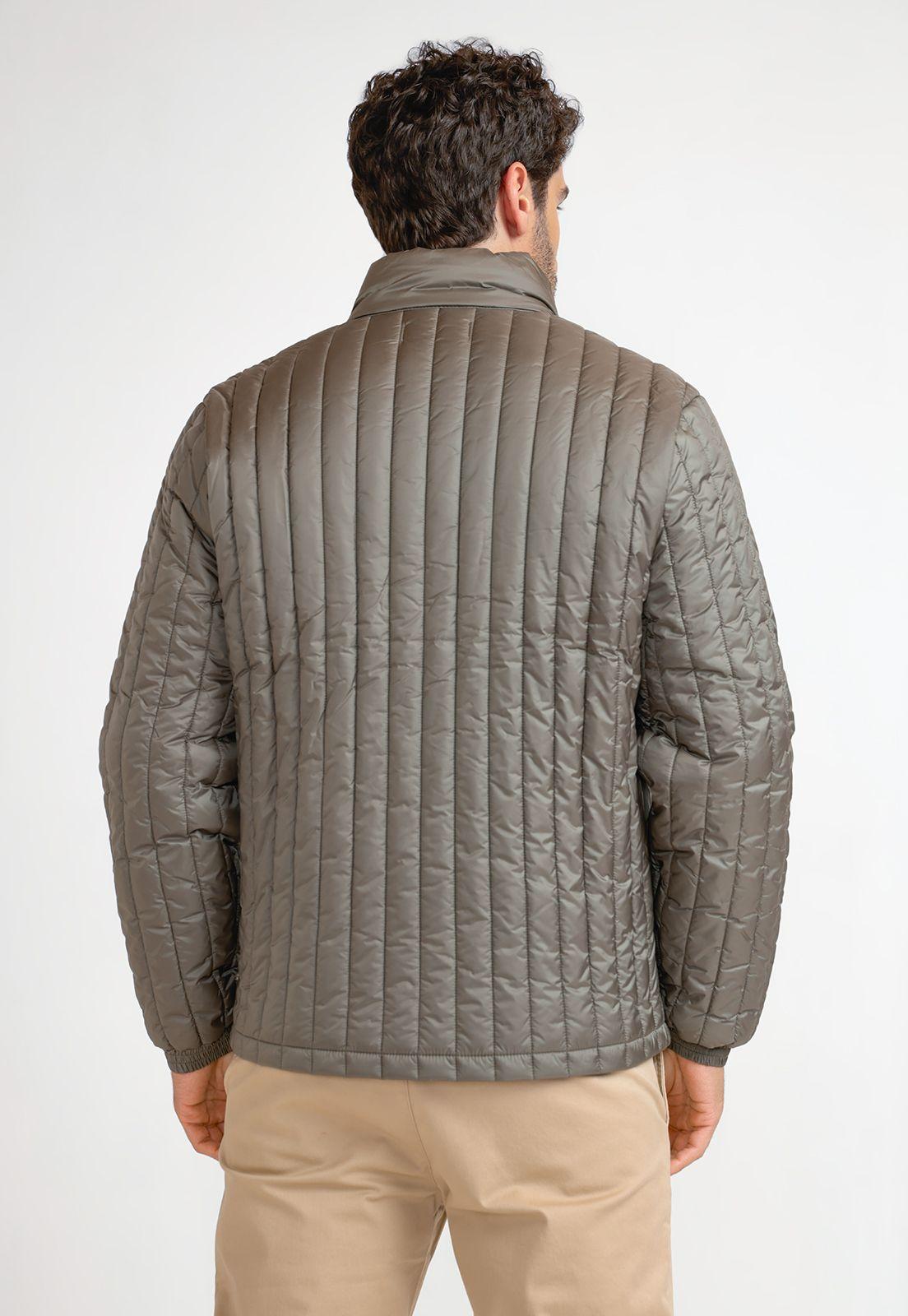 Parka Hombre Verde Militar-1