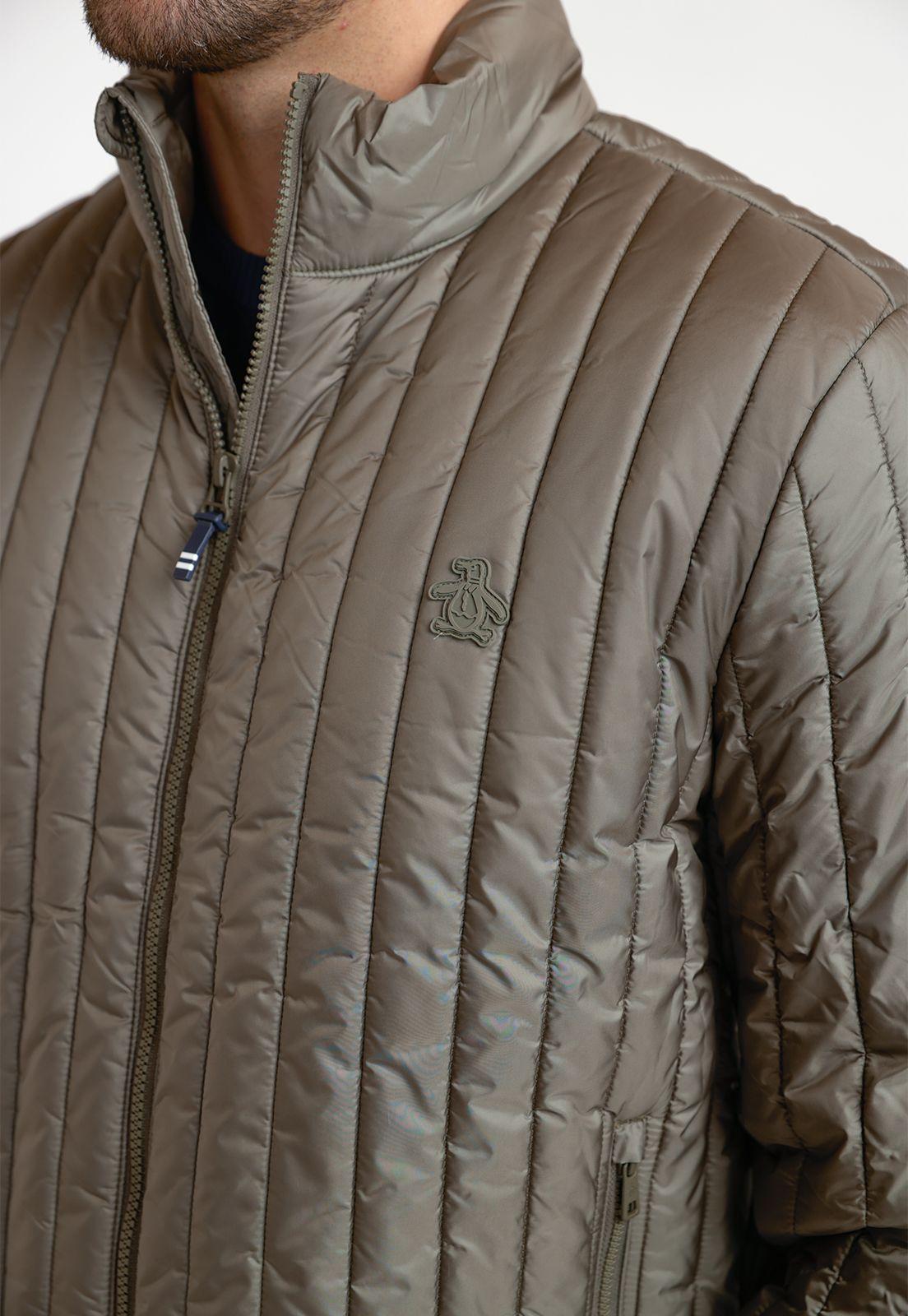 Parka Hombre Verde Militar-2