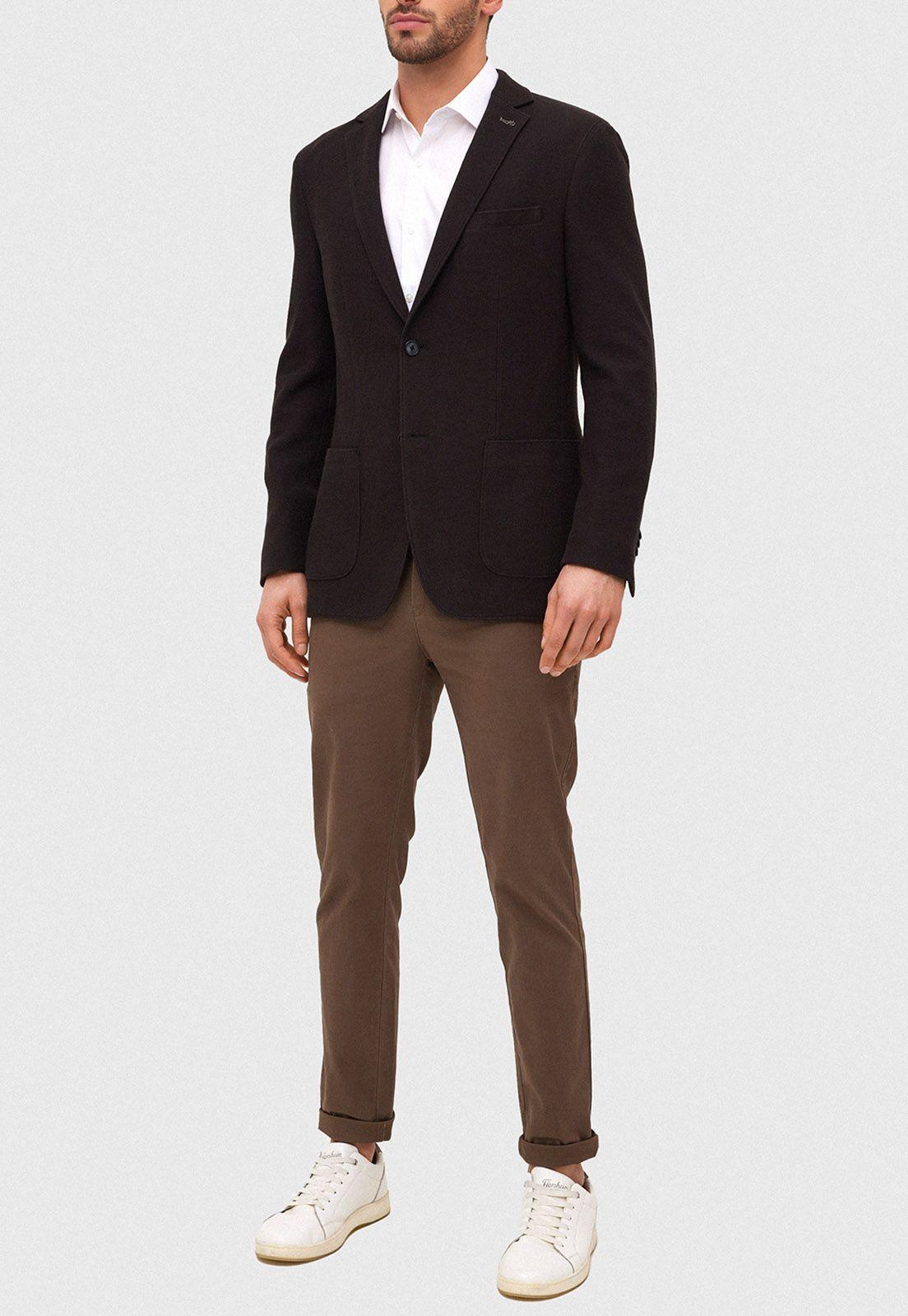 Chaqueta casual basic knit-3