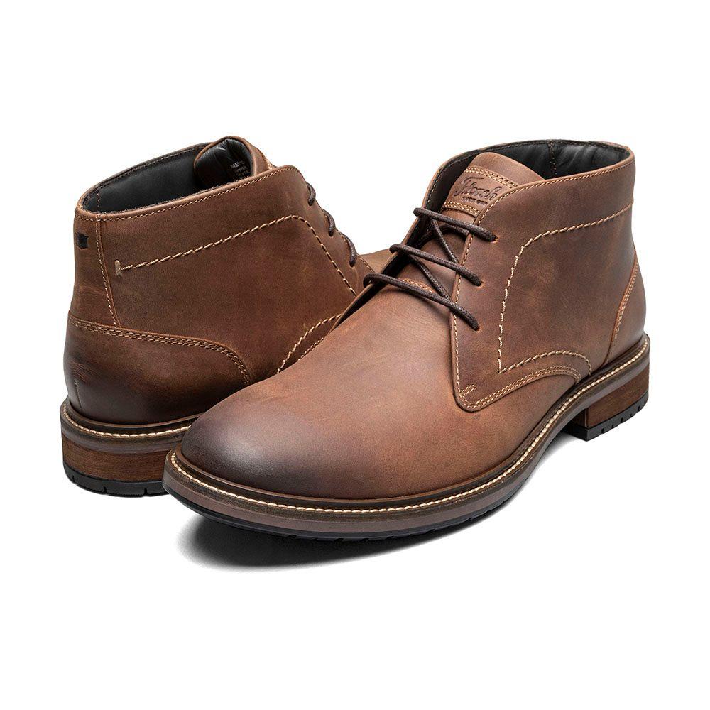 Botines Casual Forge Plain Toe Chukka Café-8