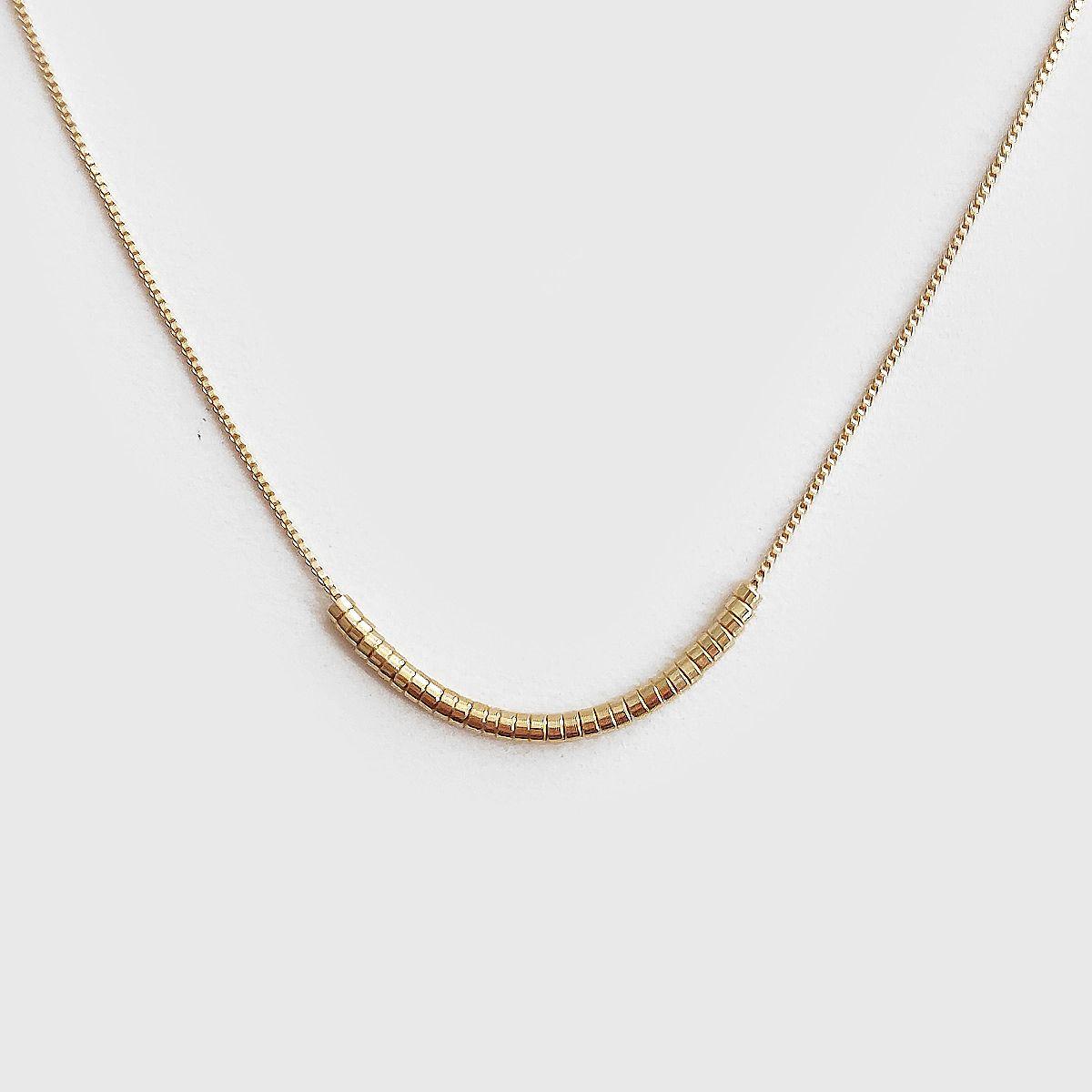 Collar Luciana Dorado-0