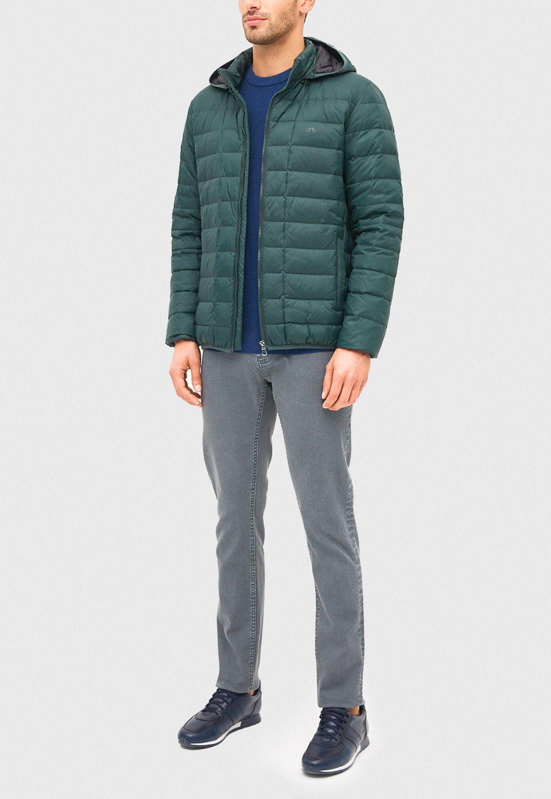 Parka plumas Thierry Verde-3