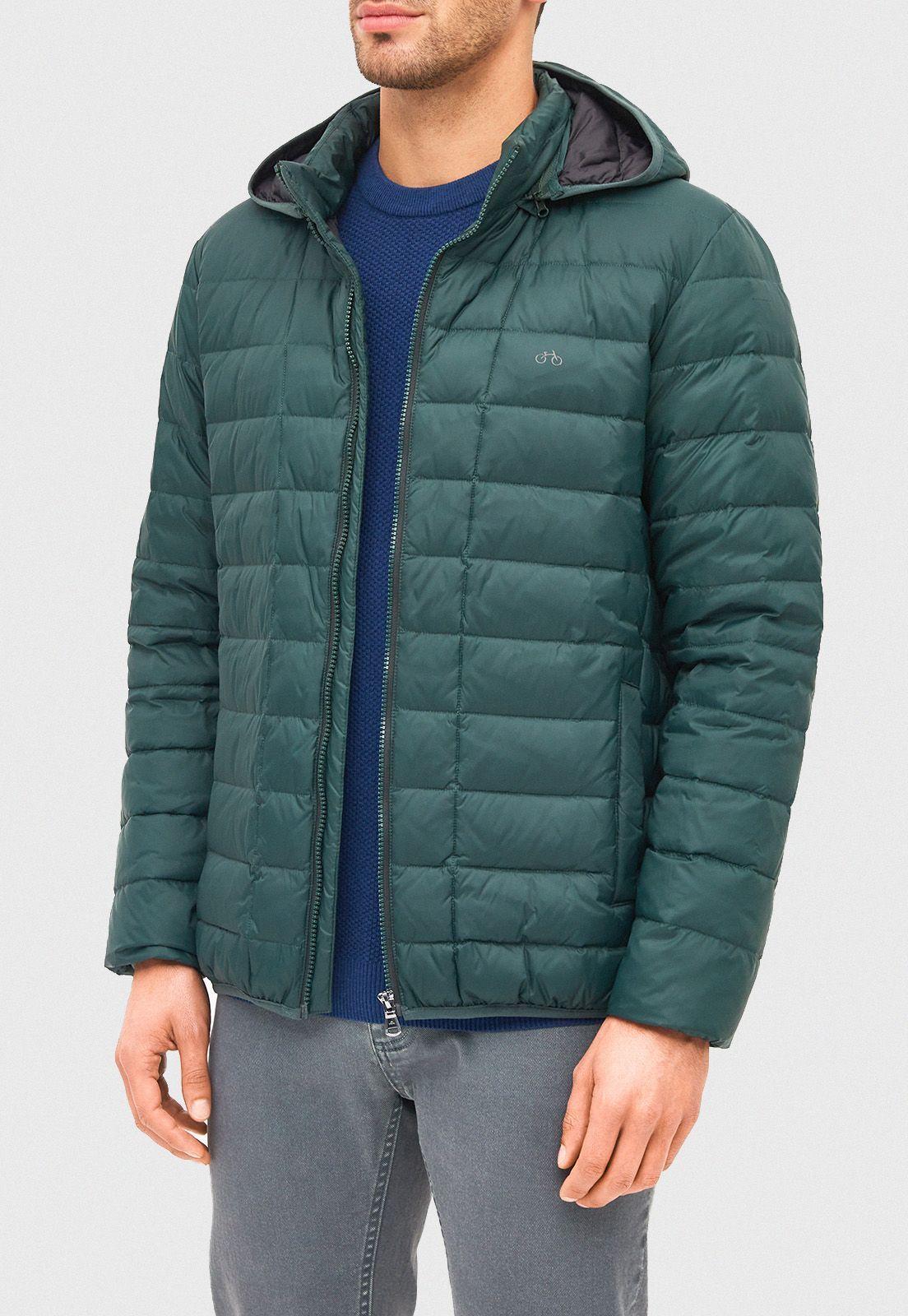 Parka plumas Thierry Verde-0