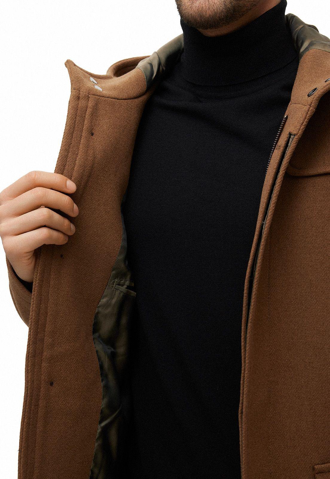 Abrigo Twill Lana Camel-2