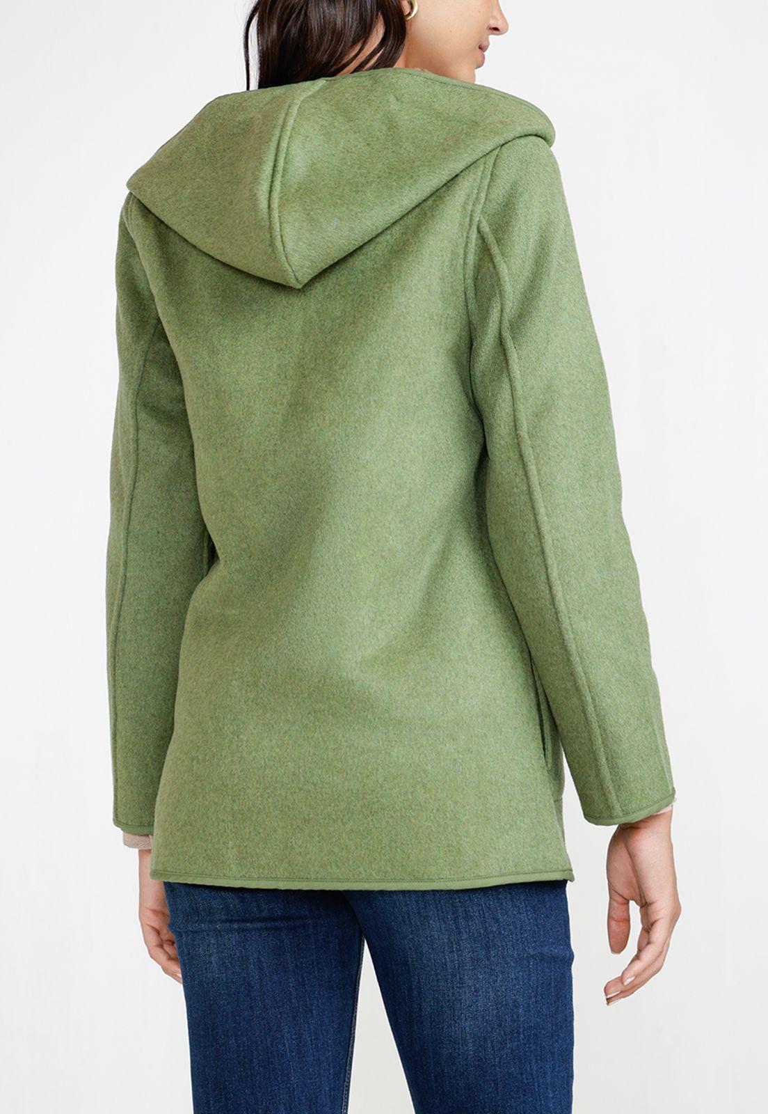 Chaquetón Mujer Anele Verde-2