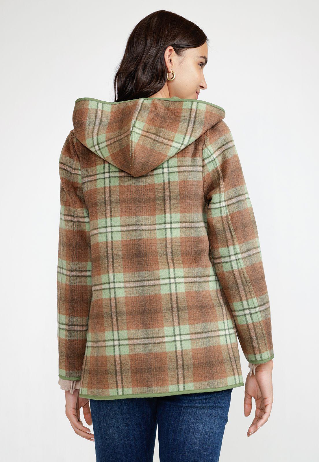 Chaquetón Mujer Anele Verde-3
