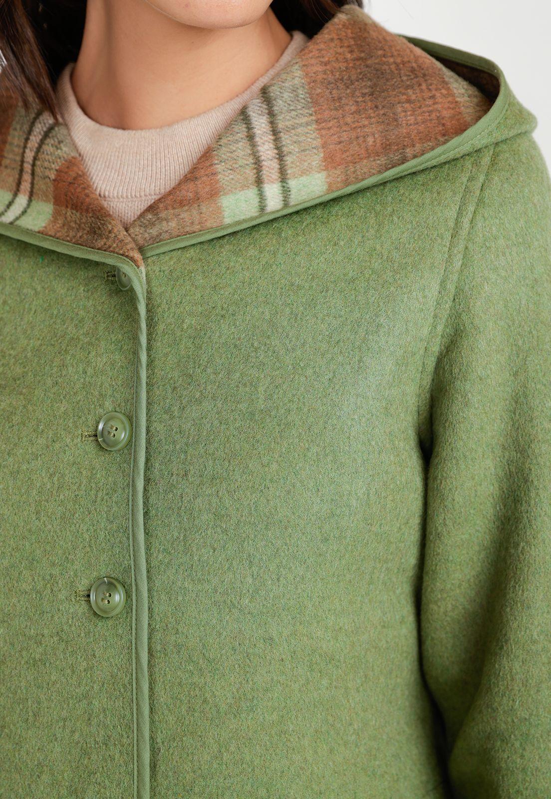 Chaquetón Mujer Anele Verde-4