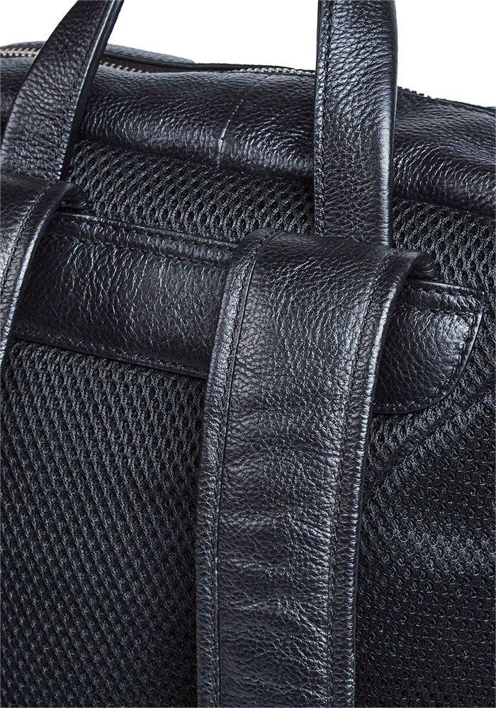 Mochila Beatle Liso Negro-3