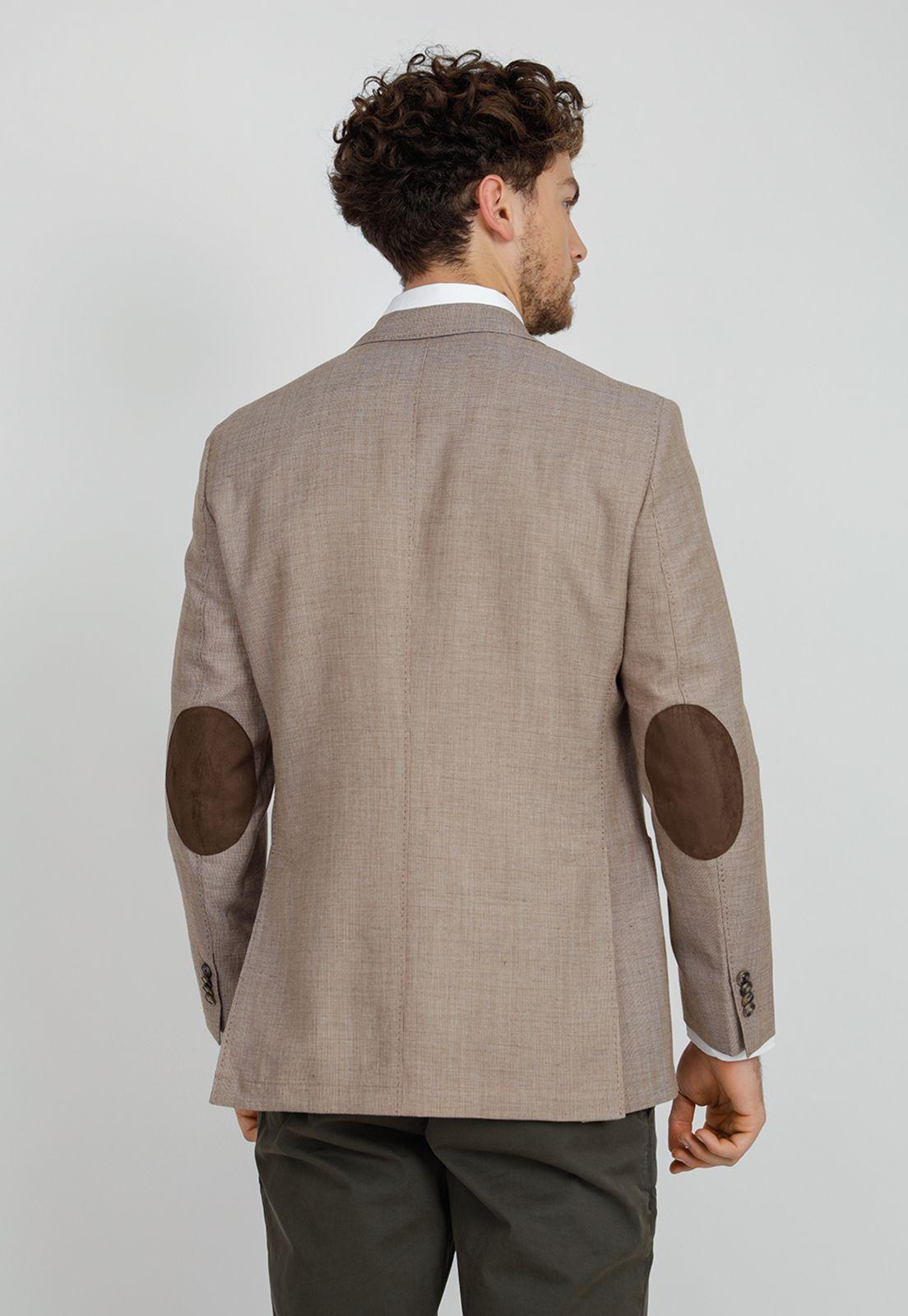 Chaqueta hombre Casual Slim Fit Cotati Lana Beige -1