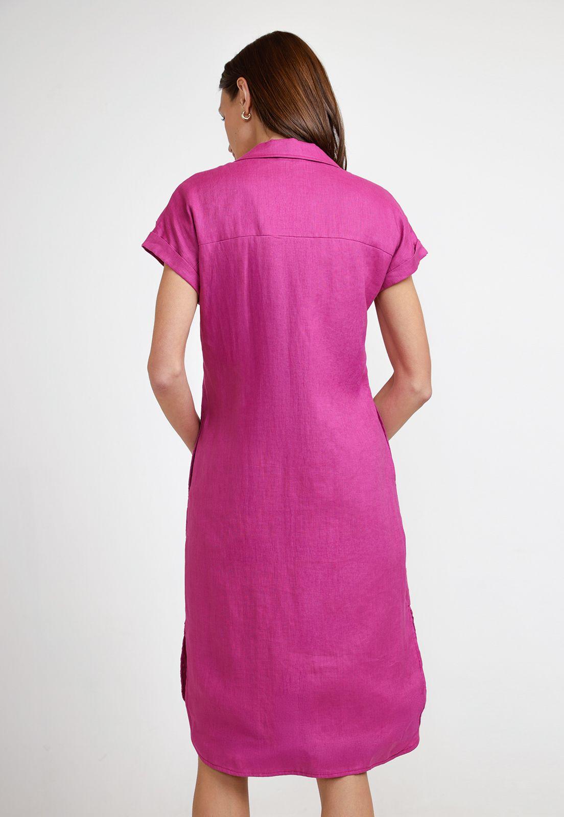 Vestido de Mujer Modelo Miranda Color Violeta-1