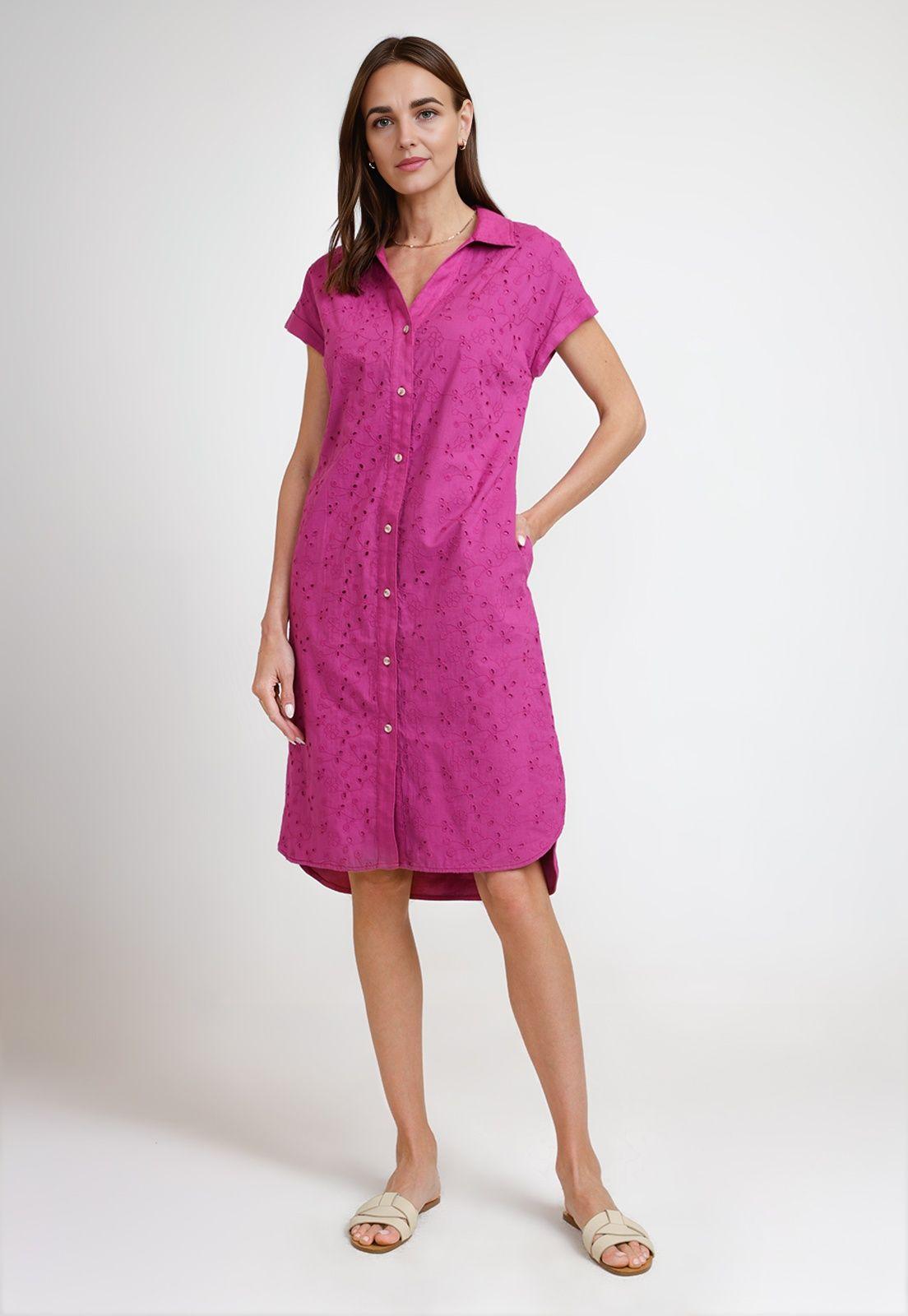 Vestido de Mujer Modelo Miranda Color Violeta-3