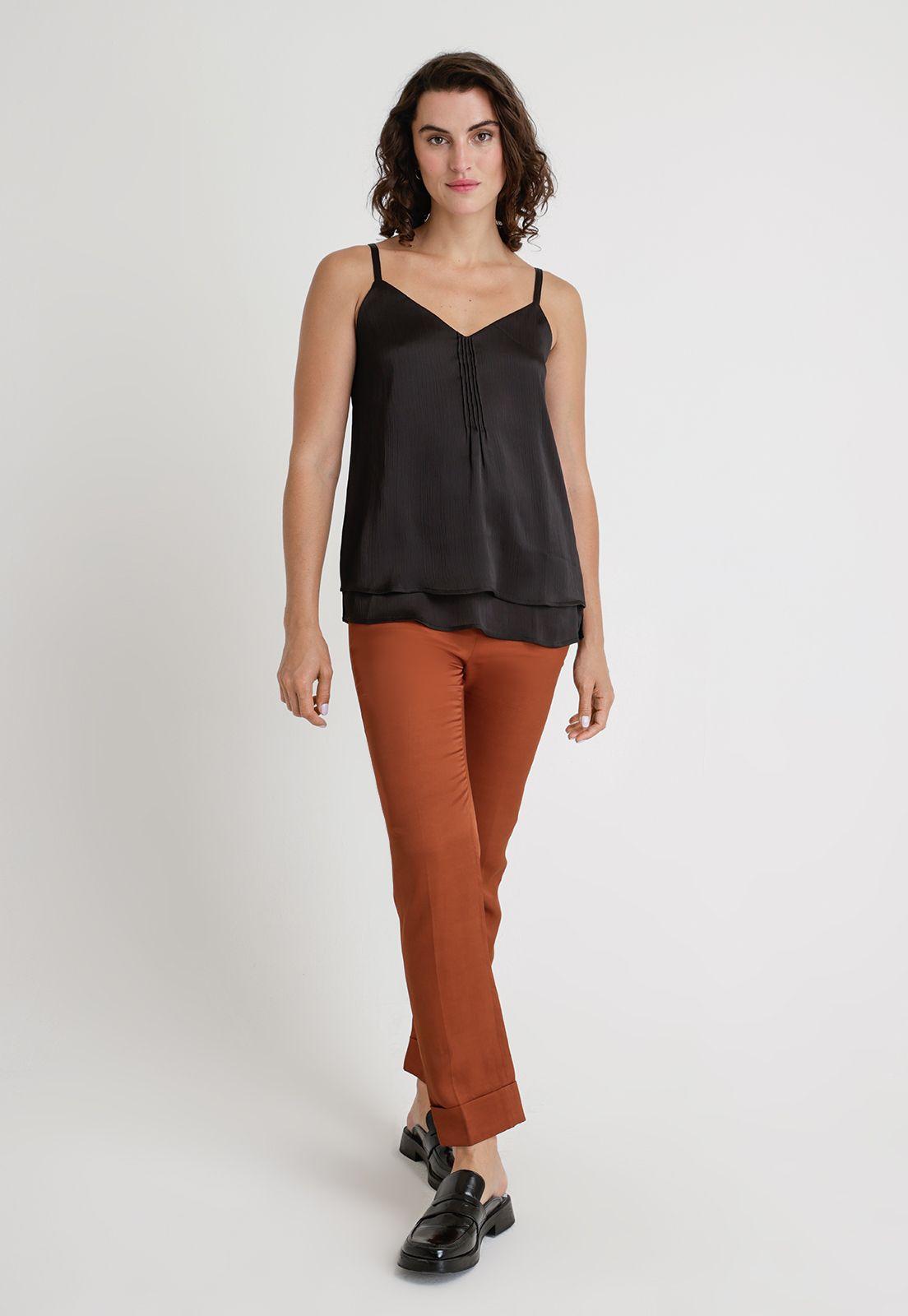 Blusa De Mujer Modelo Munia Color Negro-3
