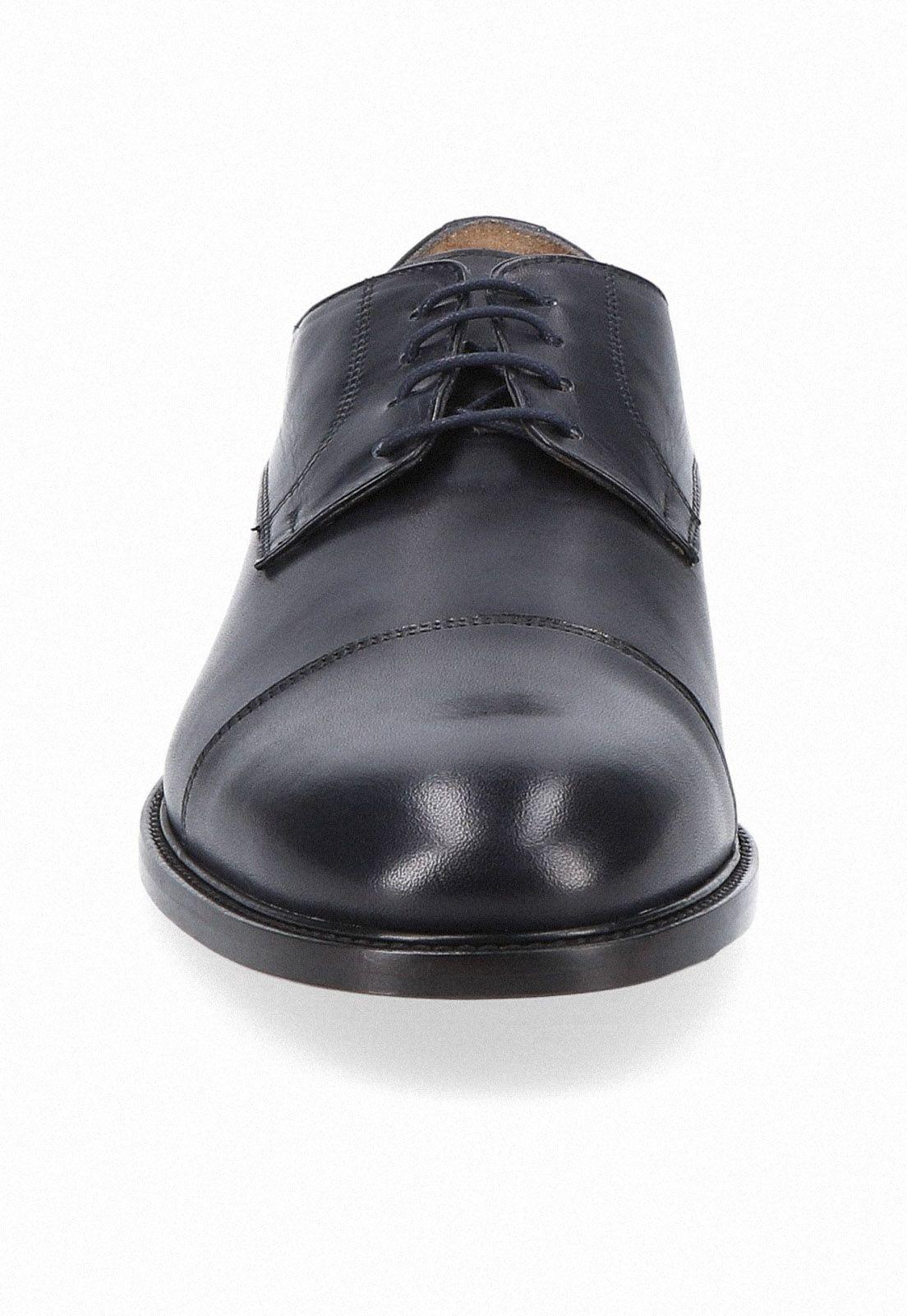 Zapatos Formal Italianos Voltago Cap Toe Oxford Navy-2