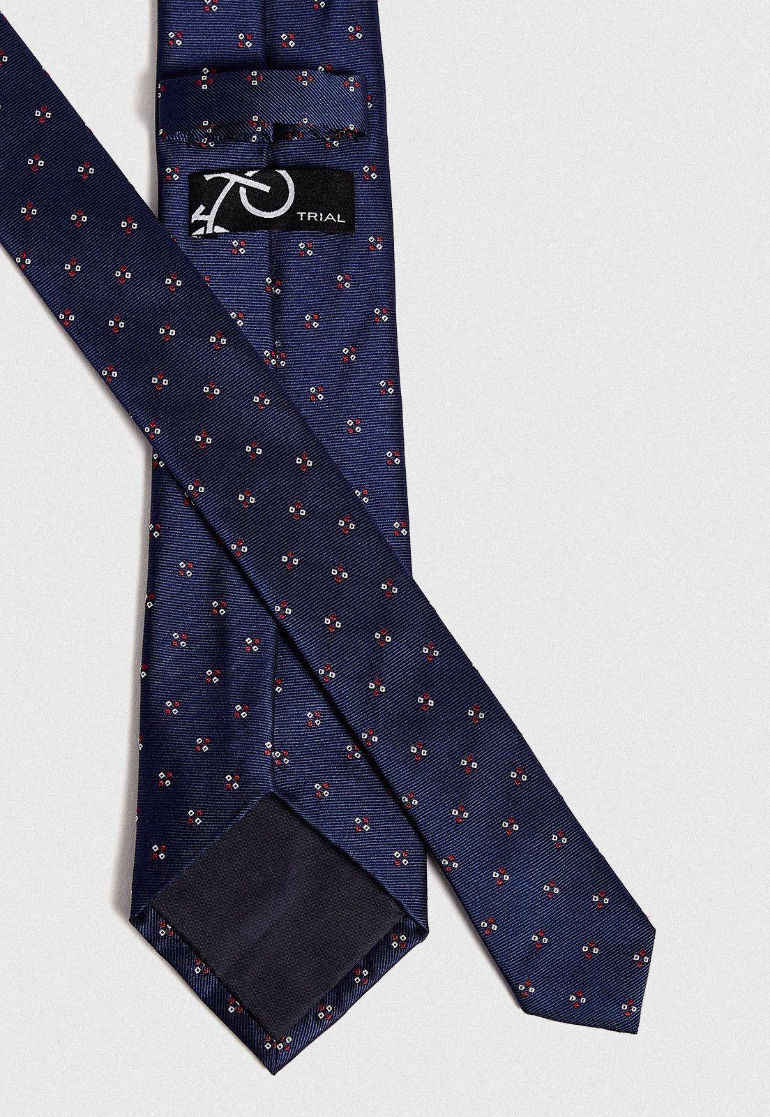 Corbata hombre Formal Executive Seda Azul -2