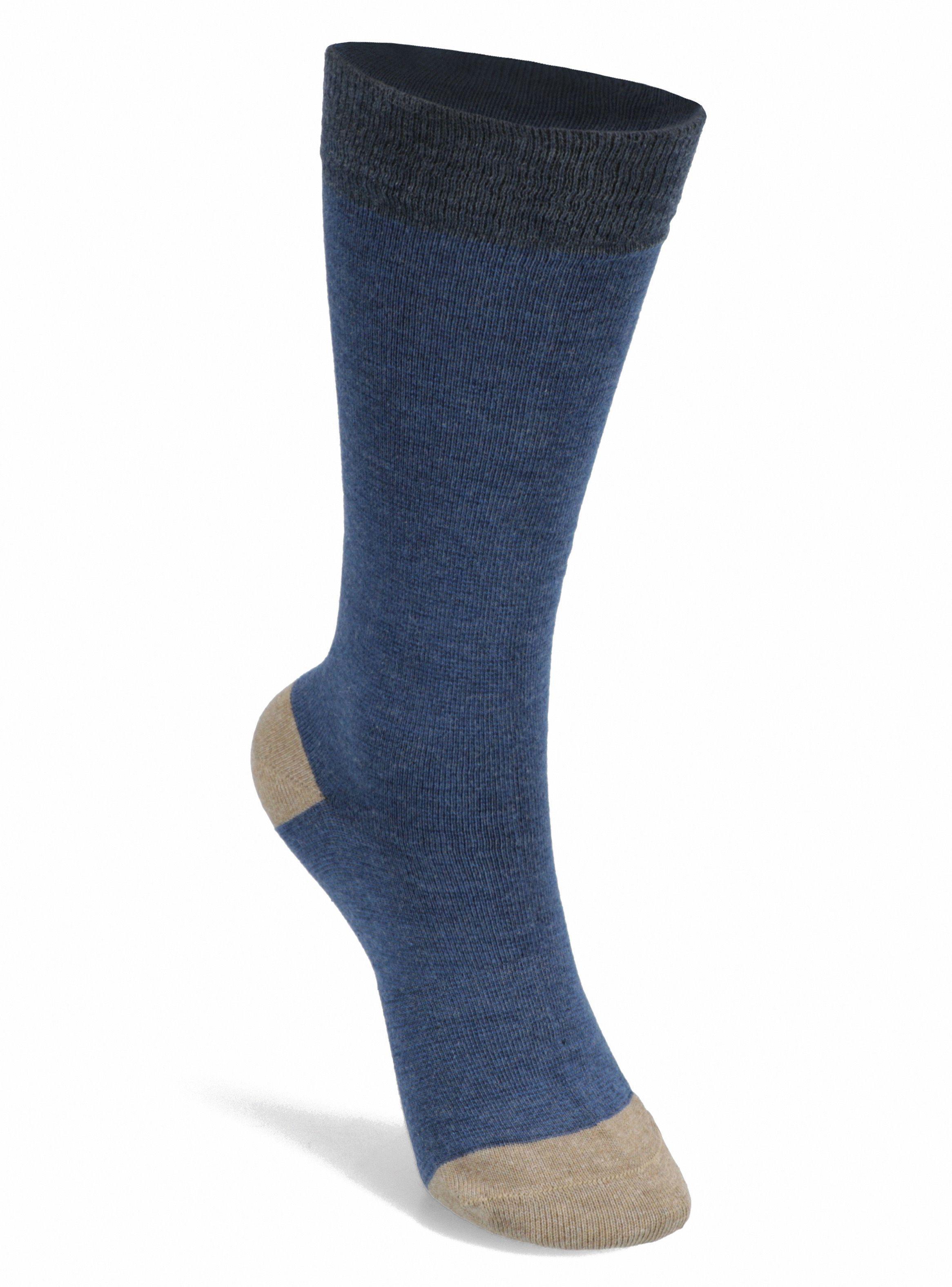 Calcetines De Algodón Navy-0