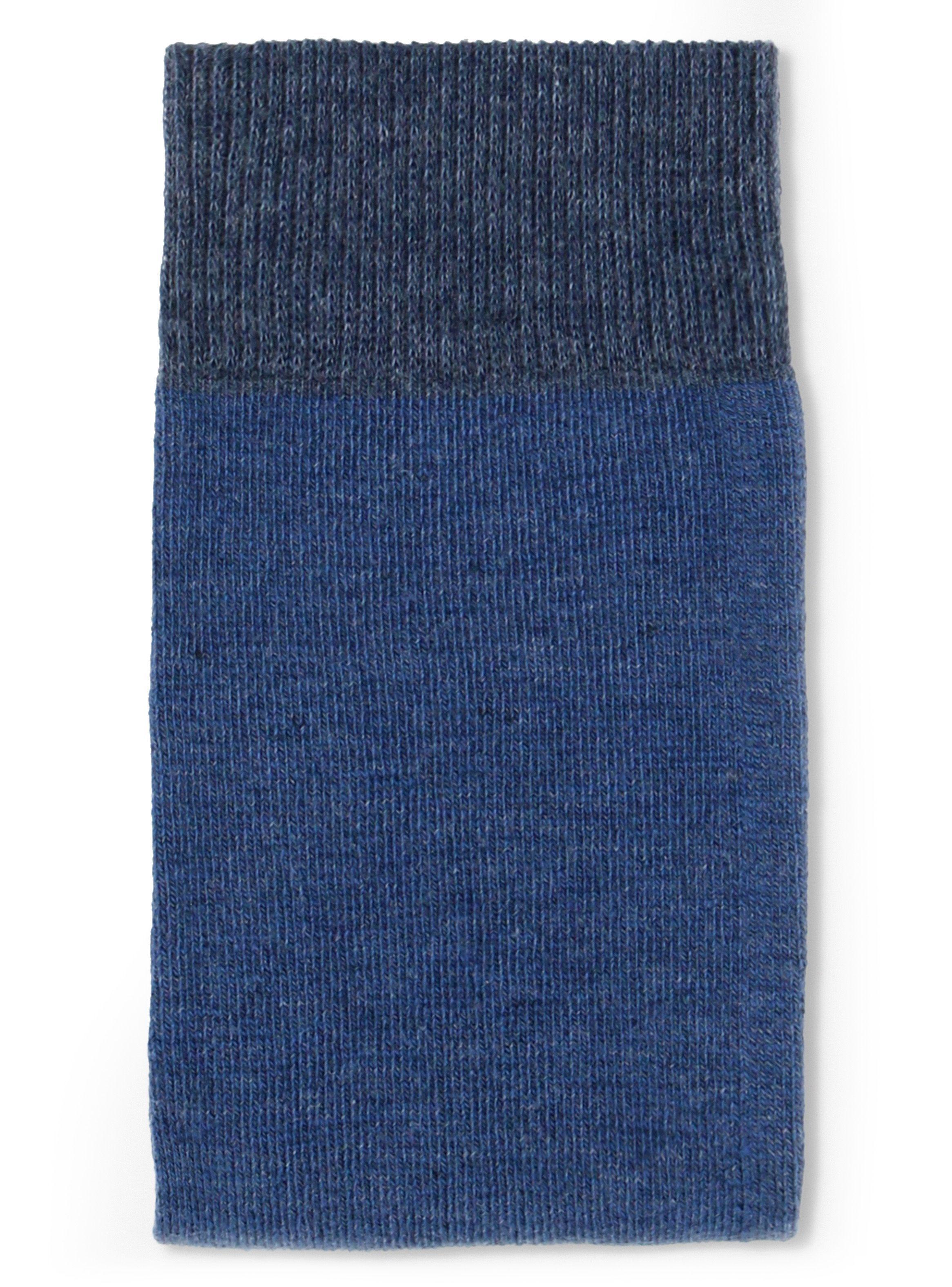 Calcetines De Algodón Navy-1