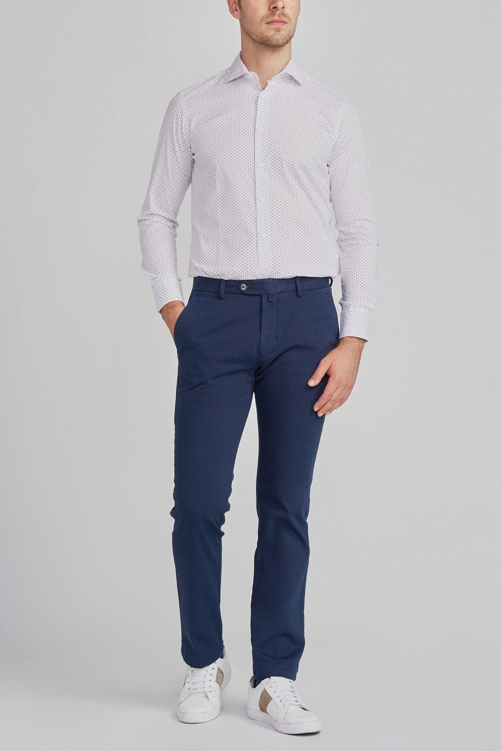 Pantalón Europeo Azul-4