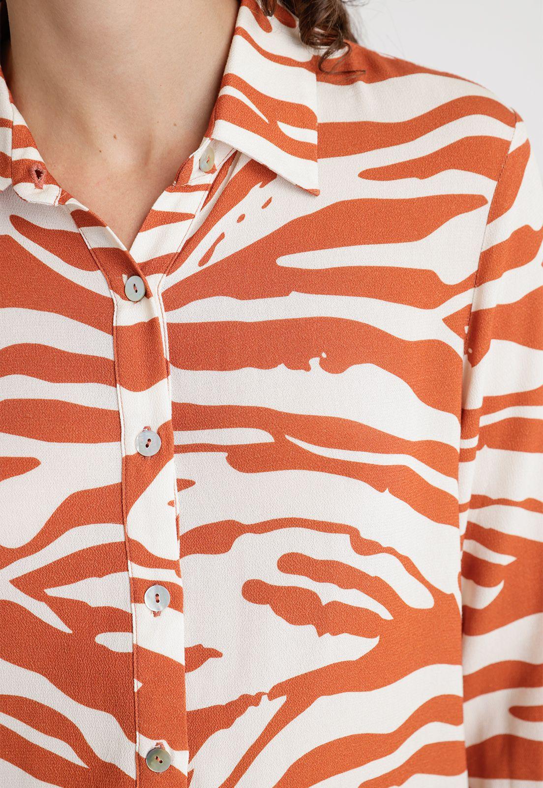 Blusa De Mujer Modelo Sahara Color Terracota-2