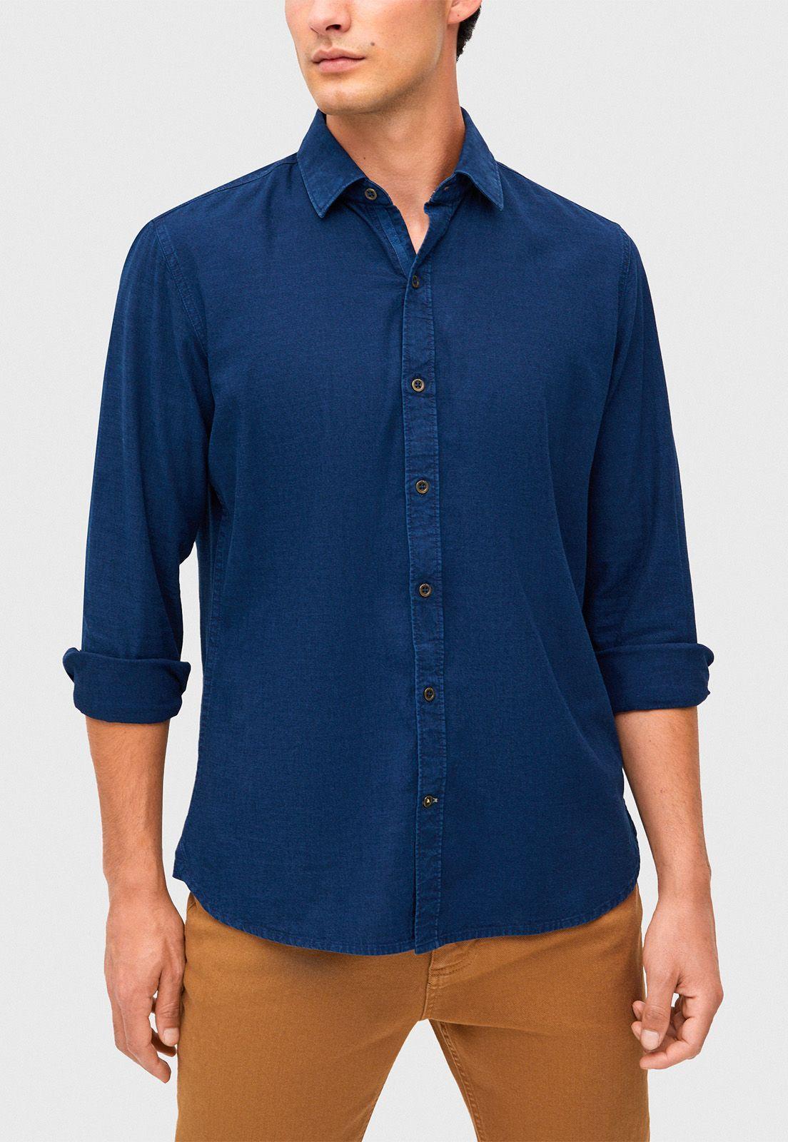 Camisa casual Barinaga Indigo-0