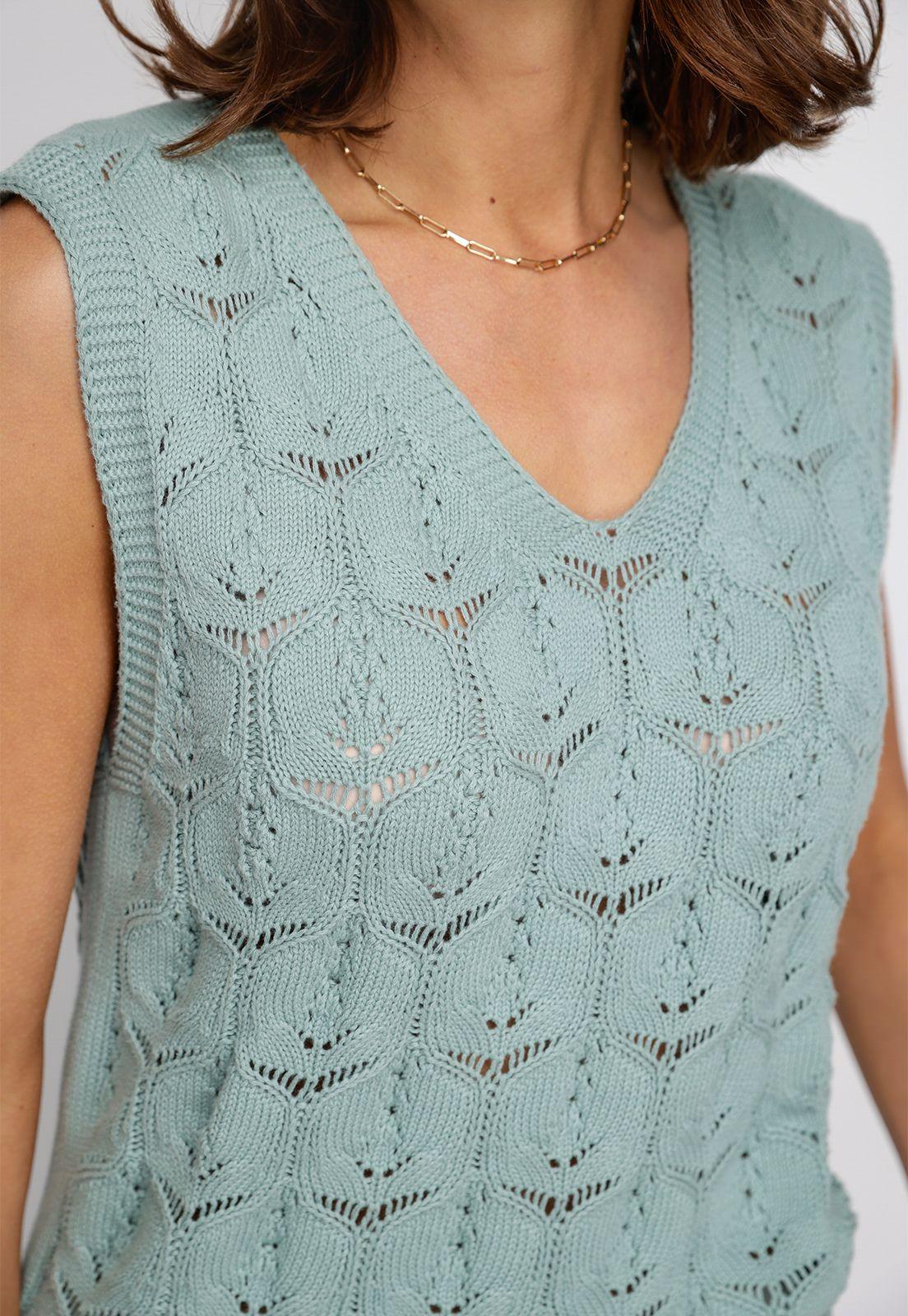 Tejido De Mujer Basil Menta-1