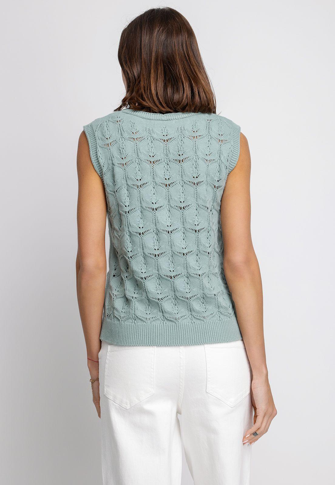 Tejido De Mujer Basil Menta-2