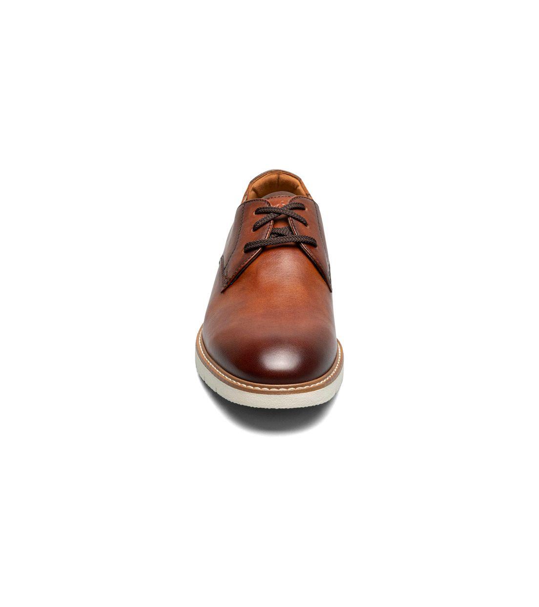 Zapatos Casual Vibe Plain Oxford Cognac-1
