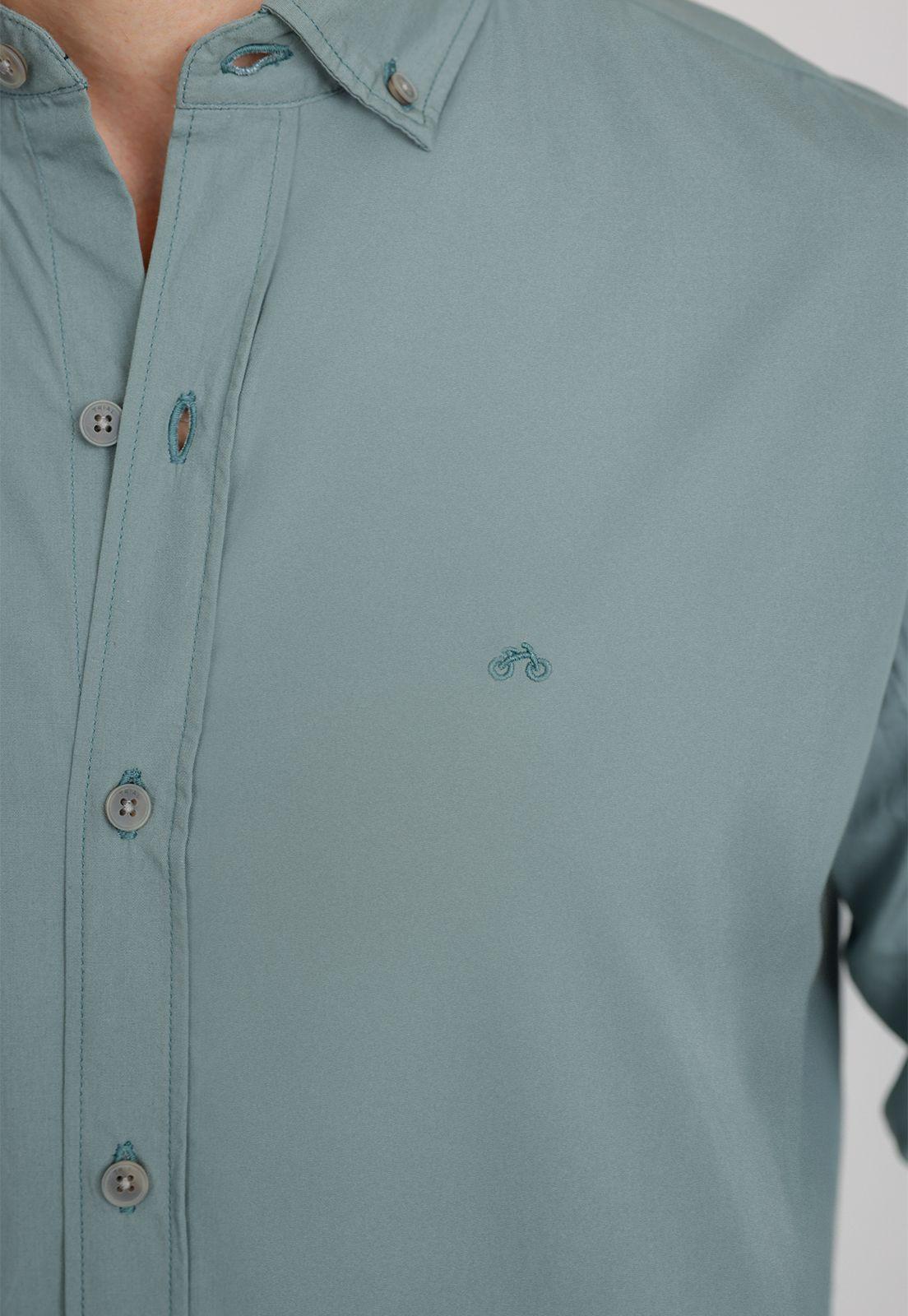 Camisa hombre manga larga basilio verde-2