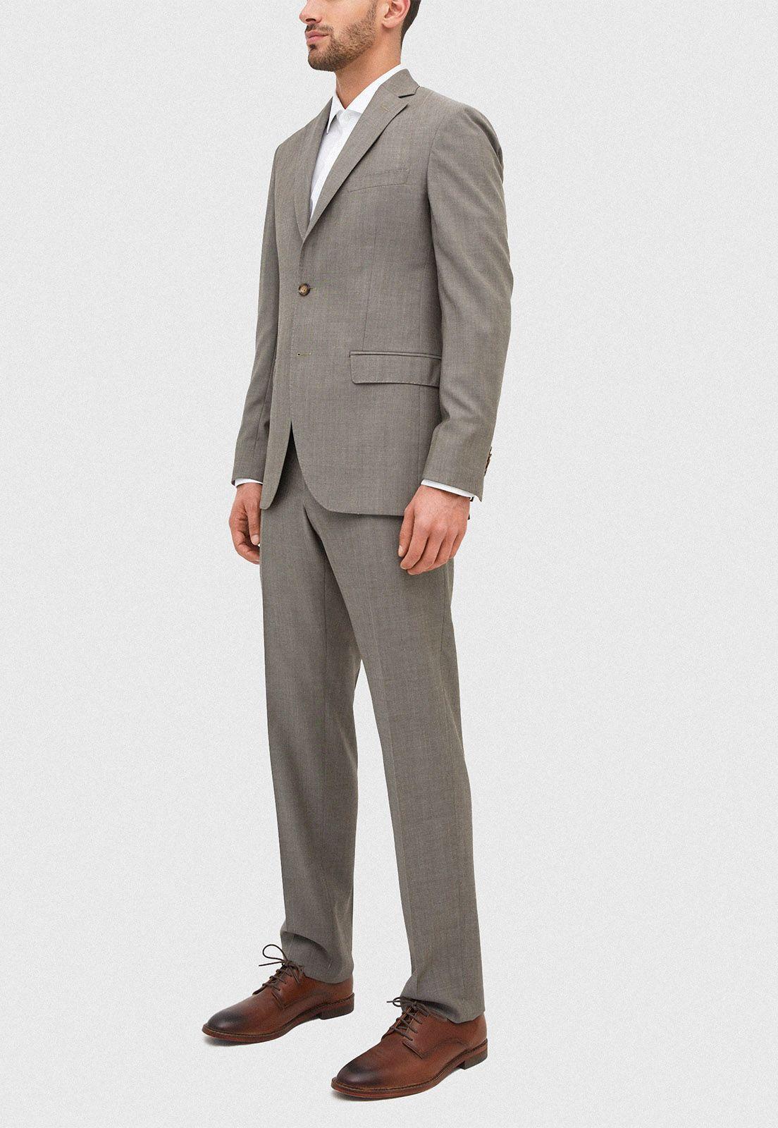 Traje Italiano Vercelli Gris-3