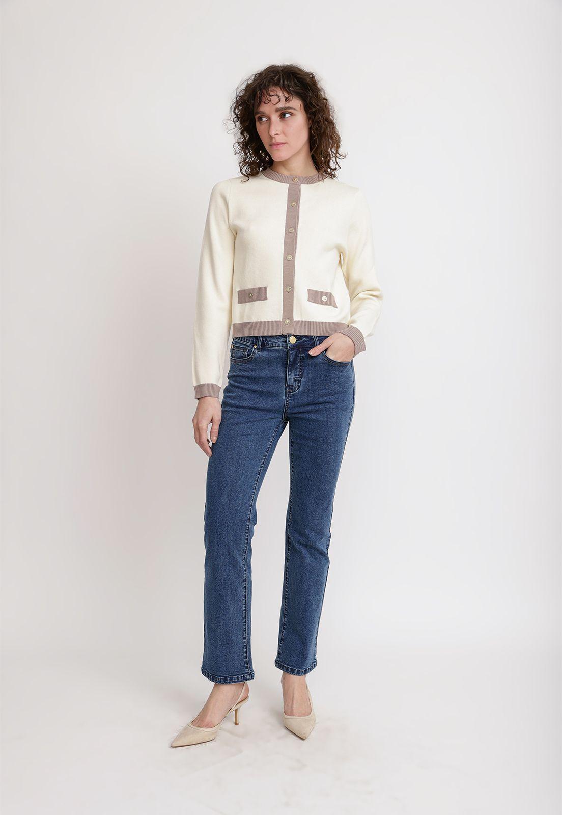 Tejido Ecru Melbourne Mujer-3