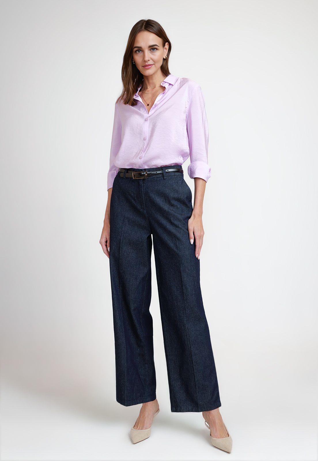 Blusa de Mujer Modelo Samara Color Lila-3