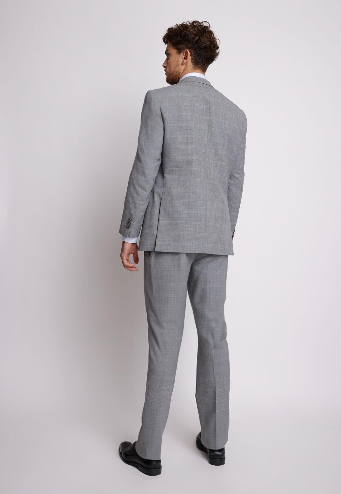 Traje Formal Hombre Regular fit Executive   Gris Biontech (Repelente al Agua)-1