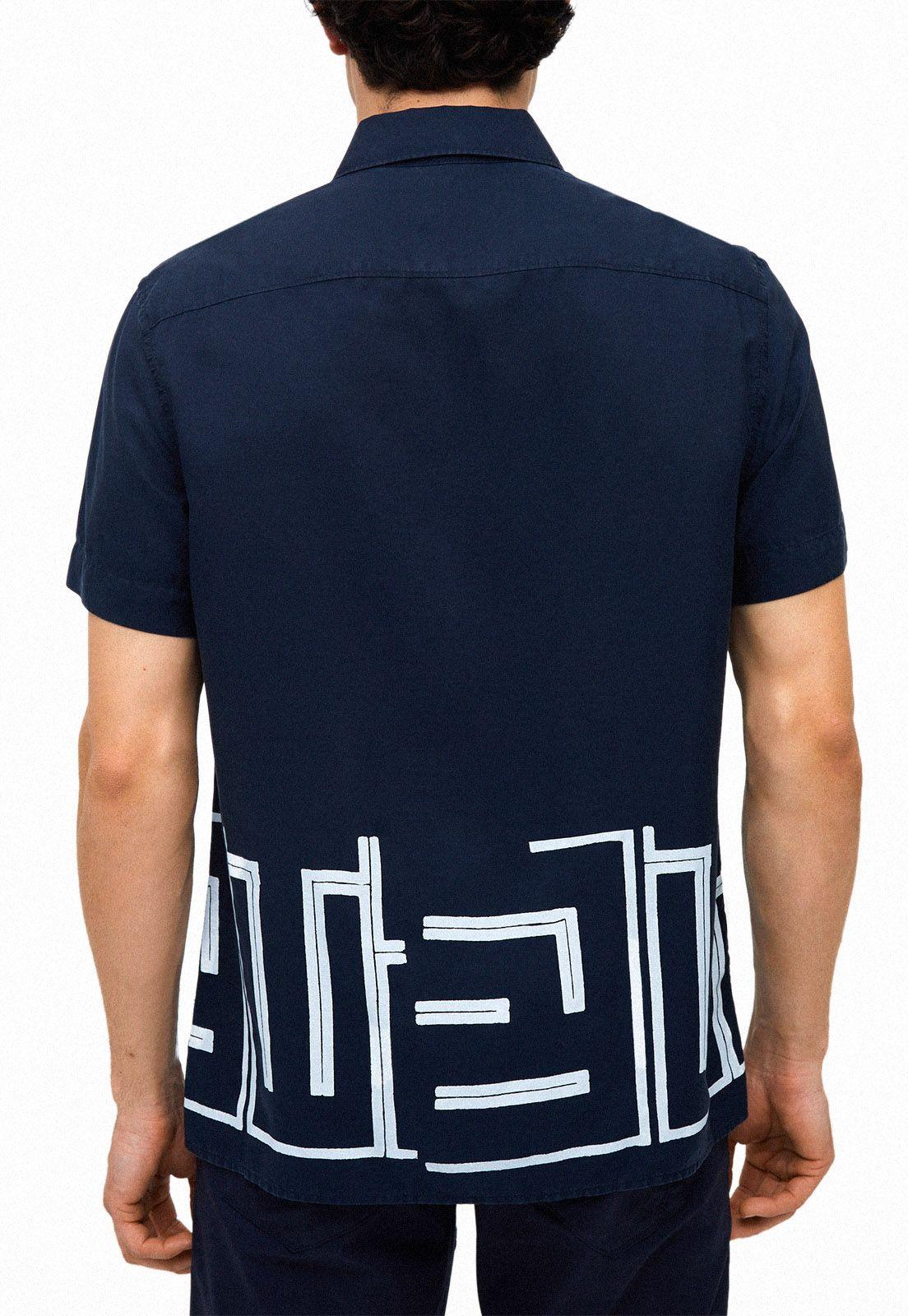 Camisa Ultra Soft Navy-1