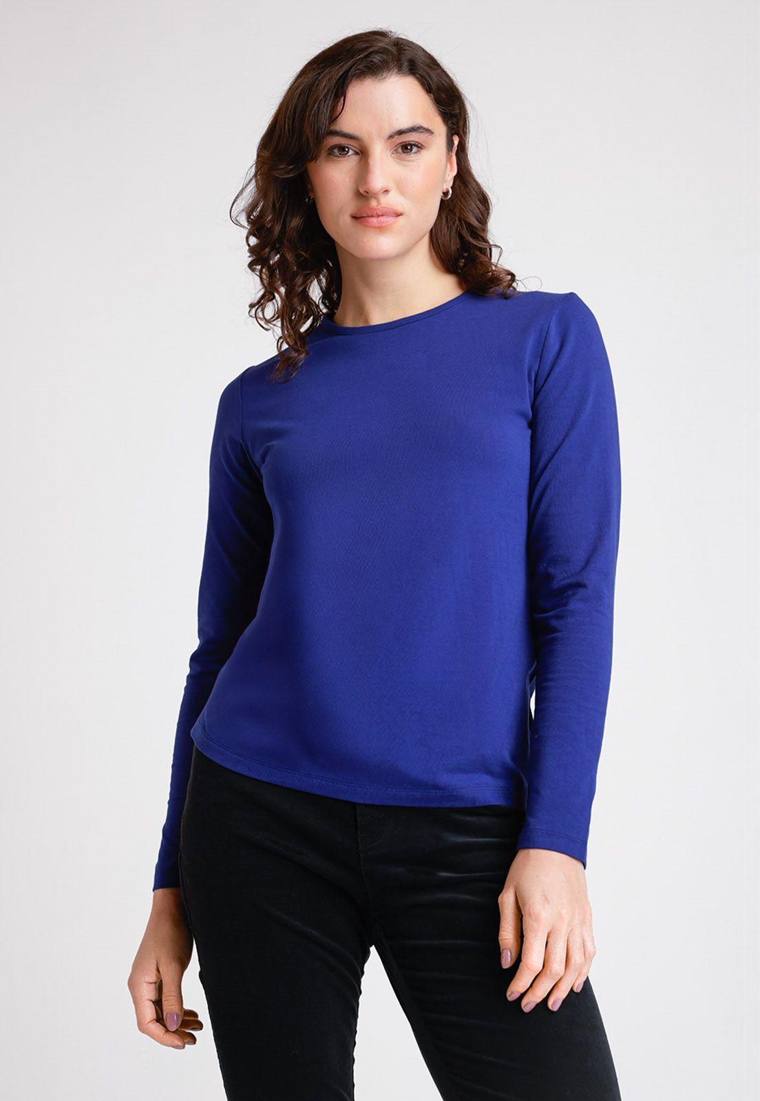 Polera De Mujer Modelo Isis Color Azul-0