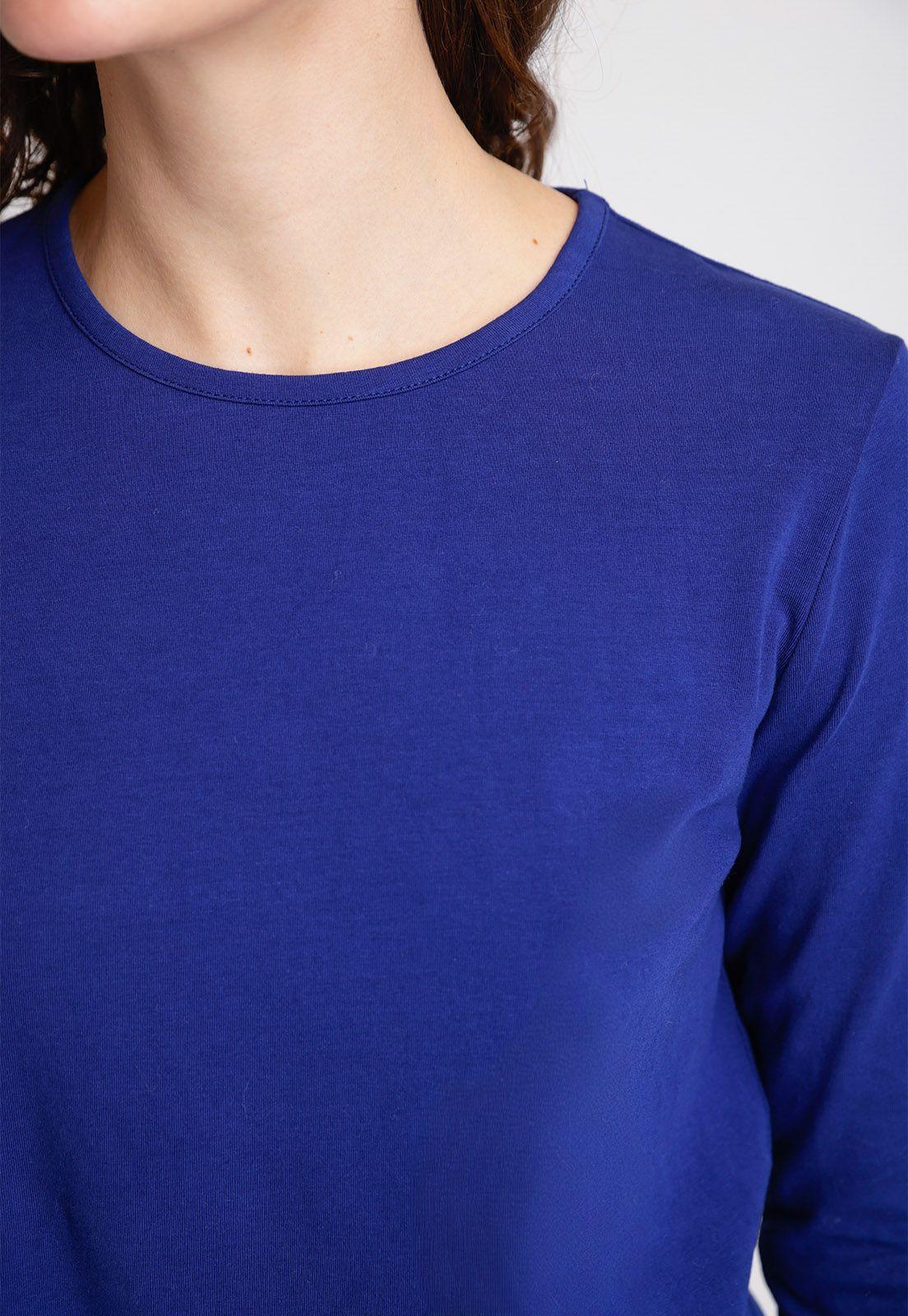 Polera De Mujer Modelo Isis Color Azul-2