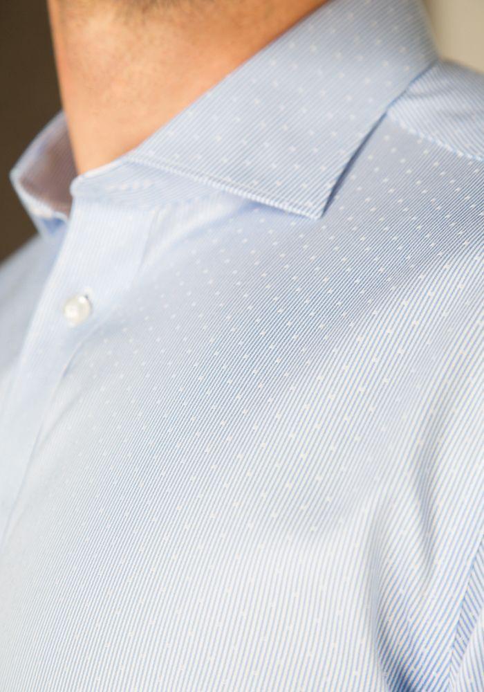 Camisa Travel Non Iron Azul Claro-1