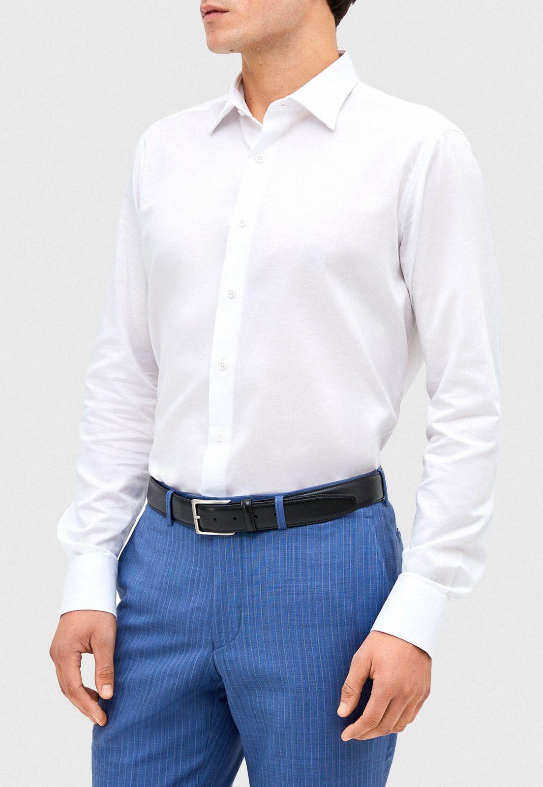 Camisa Vercelli. Formal. blanco--0