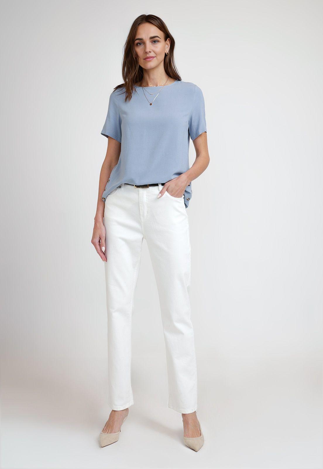 Blusa de Mujer Modelo Garza 24 Color Lavanda-3