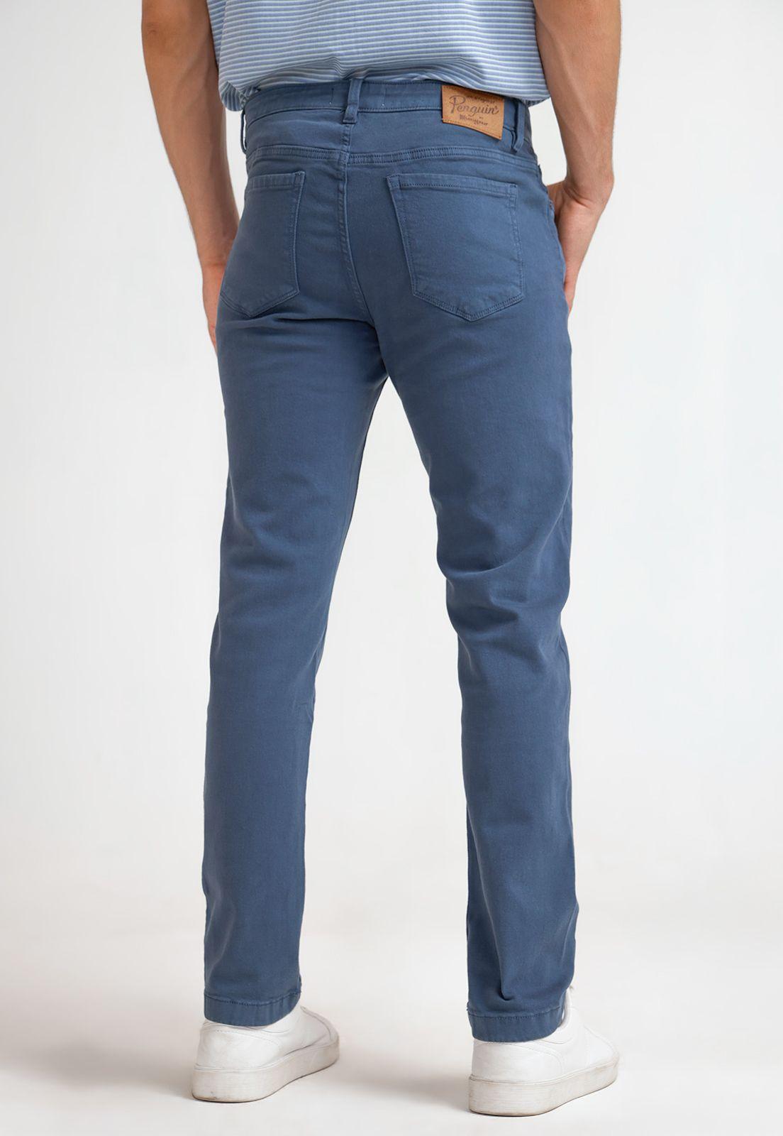 Pantalón De Hombre Azul-1