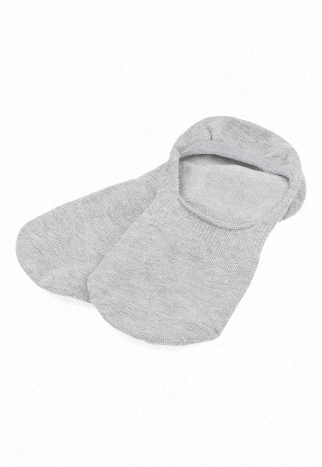 Calcetines De Hombre Gris-3