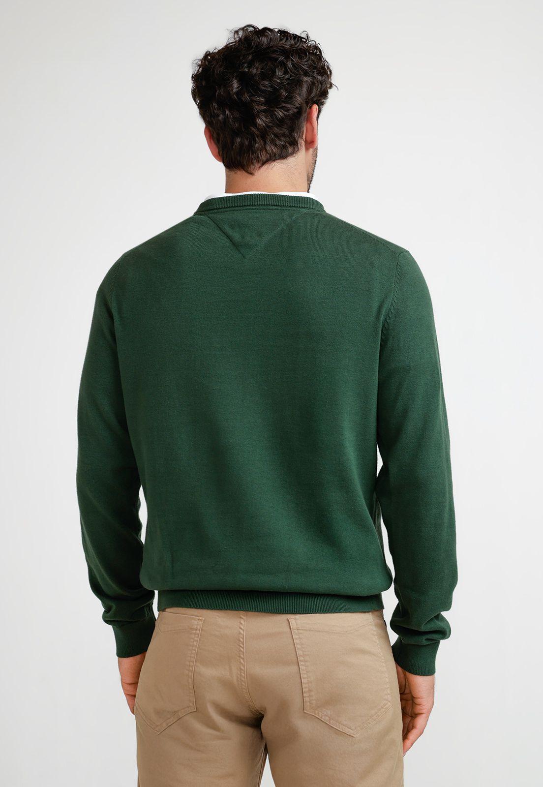 Sweater Hombre Cuello C Phelps Verde-1