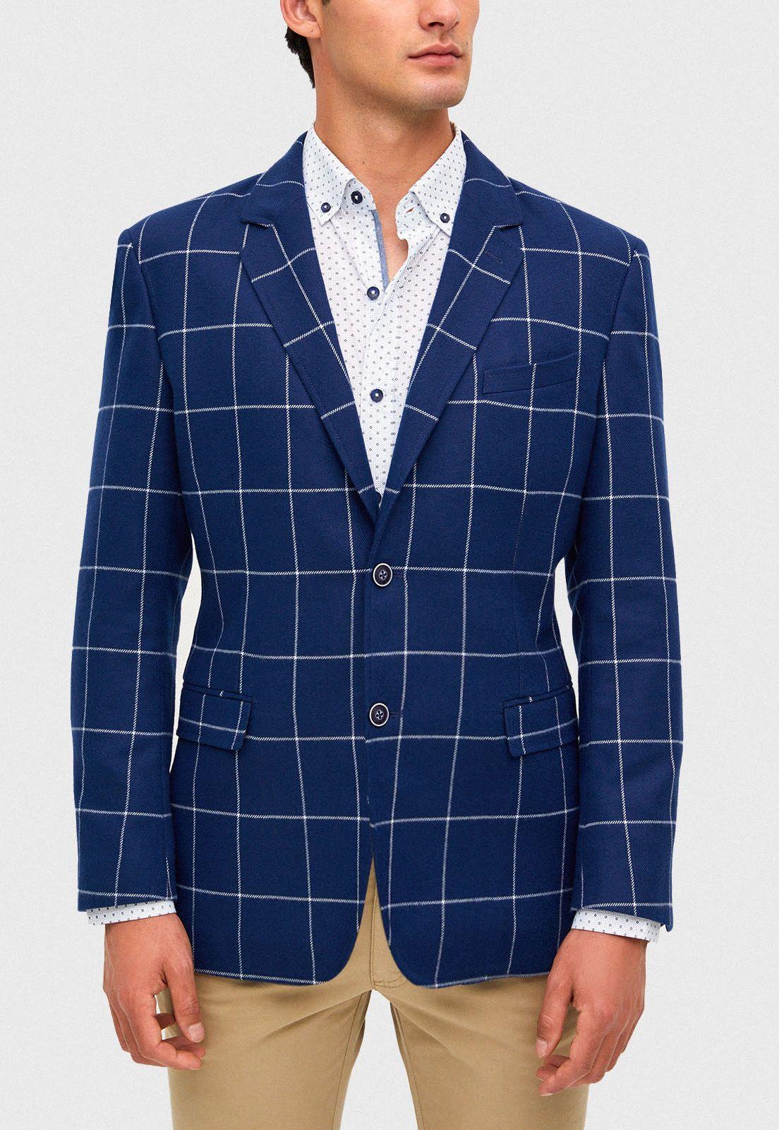 Chaqueta casual Crosby Azul-0