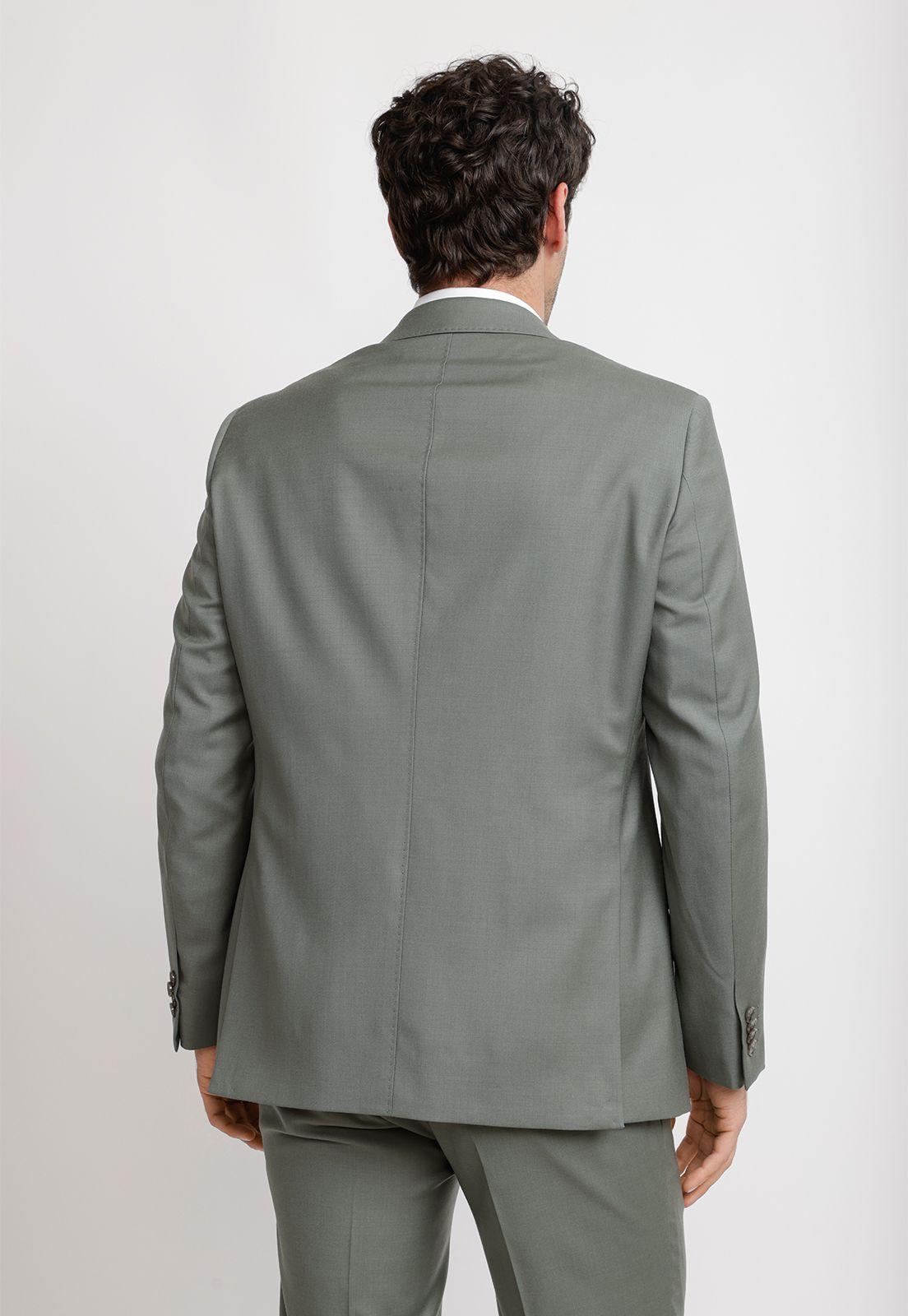 Chaqueta Hombre Formal Lana S100'S Mix&Color Verde-1