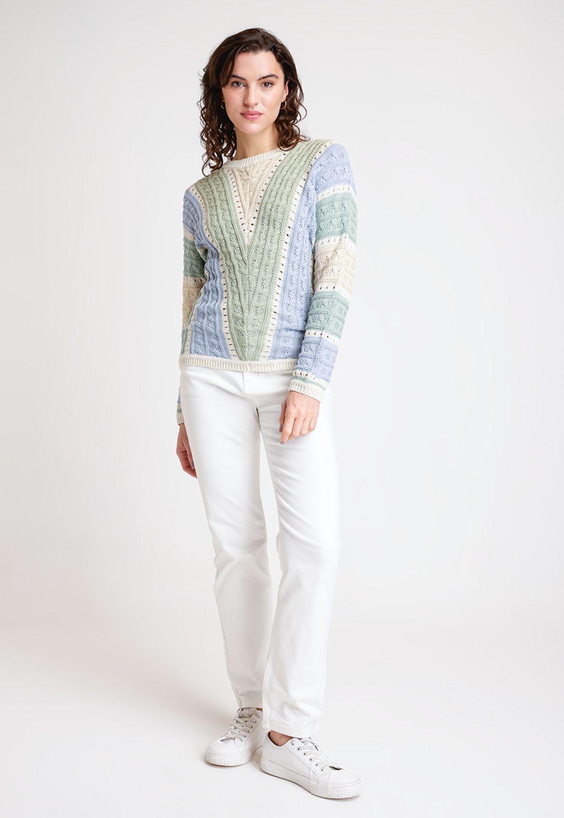 Tejido de Mujer Modelo Zoe Color Beige-3