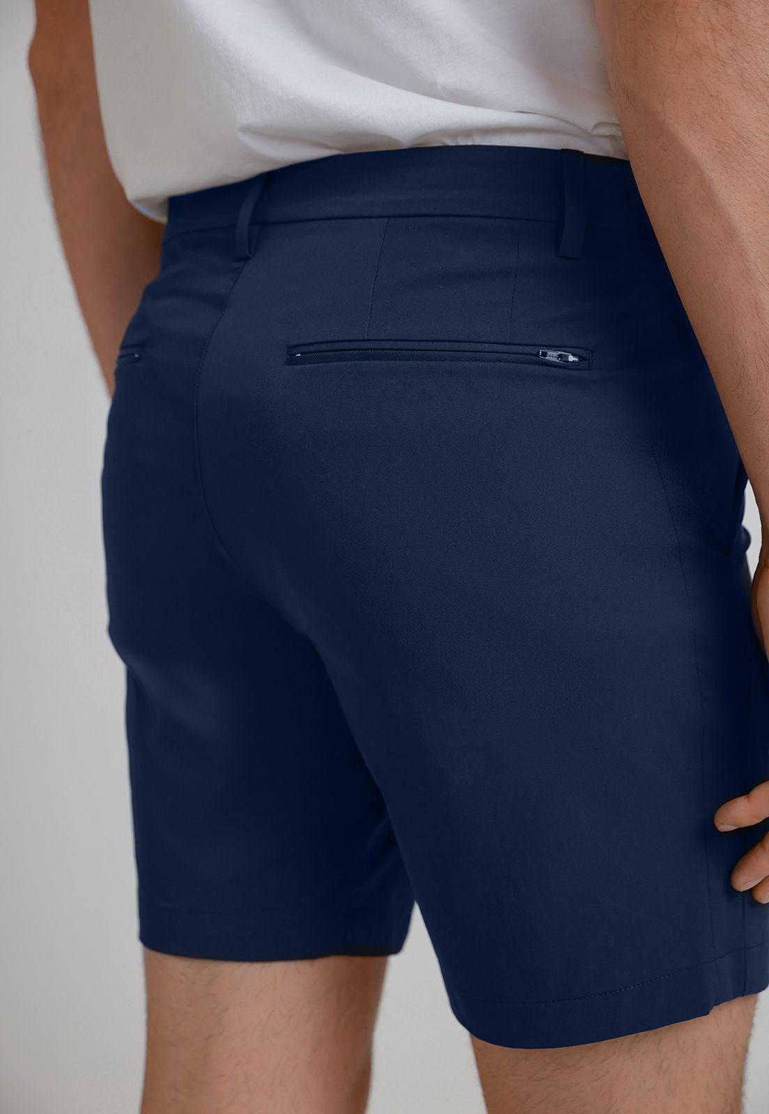 Bermuda Hombre Stretch Navy 4DSH7750-2